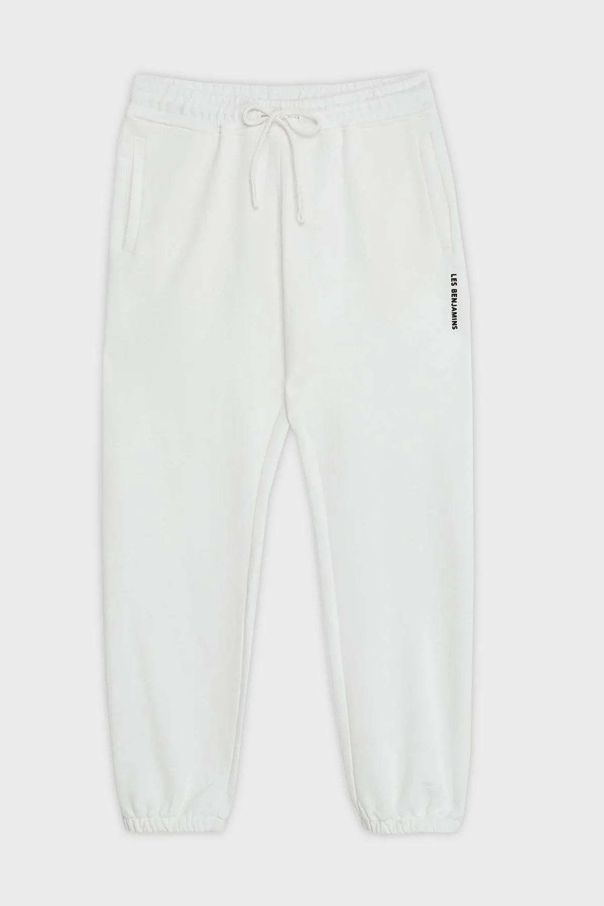 Les Benjamins Pamuklu Regular Fit Normal Bel Lastikli Paça Bayan Pantolon LBNOOSESSFUSP-306 BEYAZ - 6