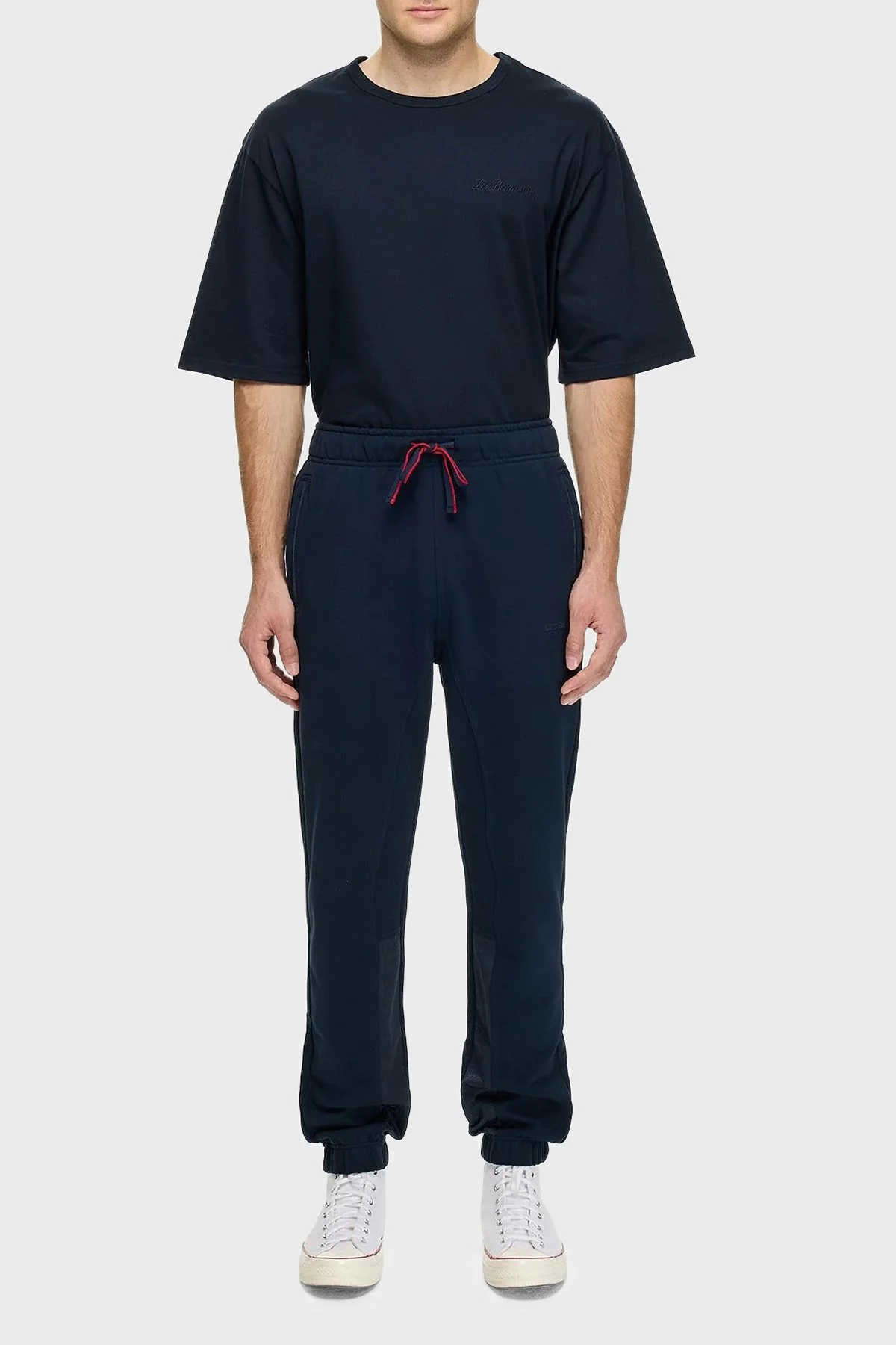 Les Benjamins Pamuklu Regular Fit Normal Bel Ribanalı Paça Erkek Pantolon LB25FWCLAMUSP-404 LACİVERT - 4