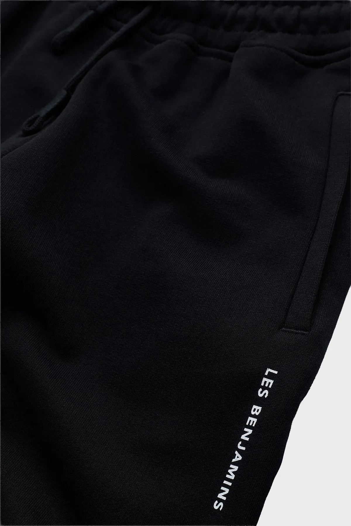 Les Benjamins Pamuklu Regular Fit Normal Bel Ribanalı Paça Jogger Bayan Pantolon LBNOOSCORFUSP-307 SİYAH - 5