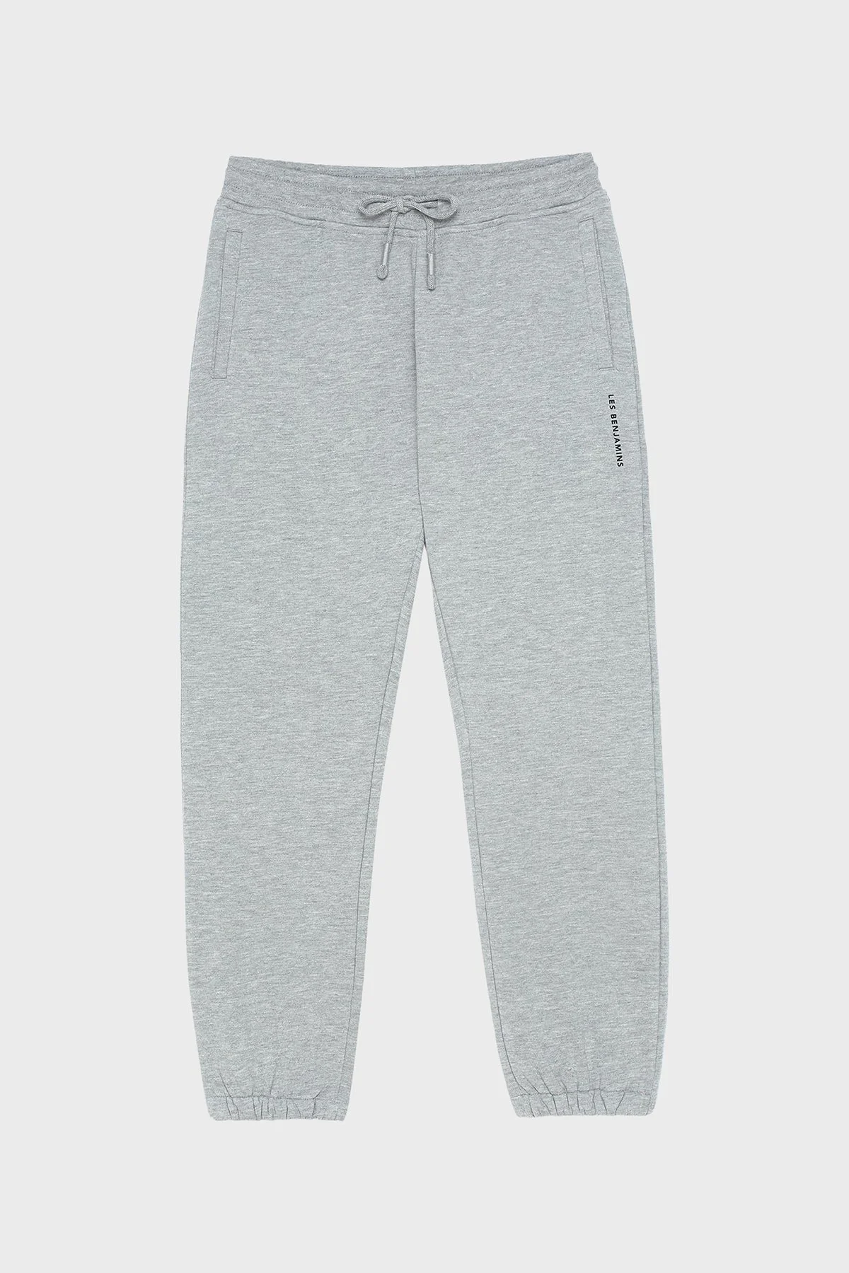 Les Benjamins Pamuklu Regular Fit Normal Bel Ribanalı Paça Jogger Bayan Pantolon LBNOOSCORFUSP-308 AÇIK GRİ - 6