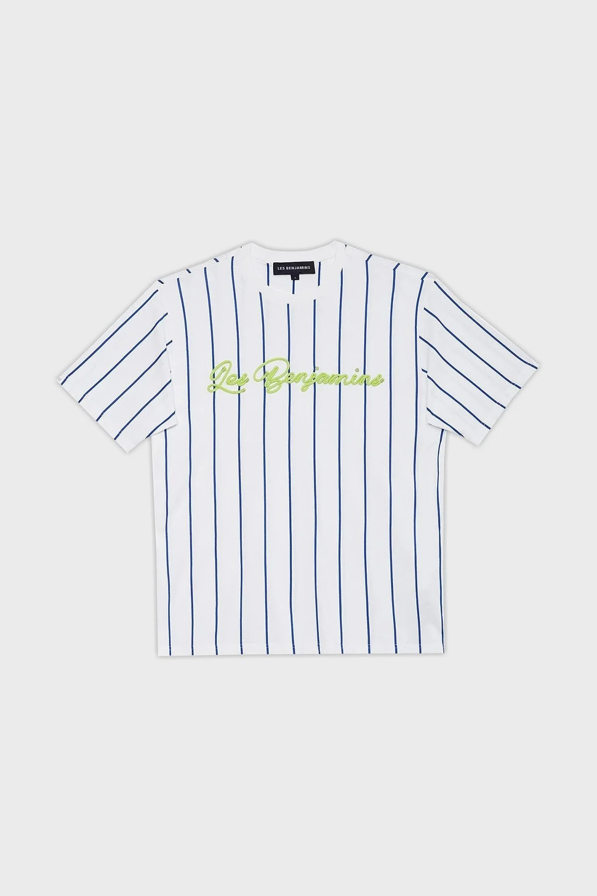 Les Benjamins Pamuklu Relaxed Fit Bisiklet Yaka Erkek T Shirt LB24SSKISMUTS-015 BEYAZ - 6