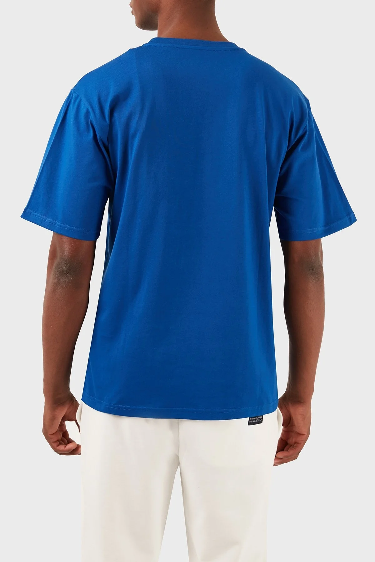 Les Benjamins Pamuklu Relaxed Fit Bisiklet Yaka Erkek T Shirt LB24SSKISMUTS-044 MAVİ - 3