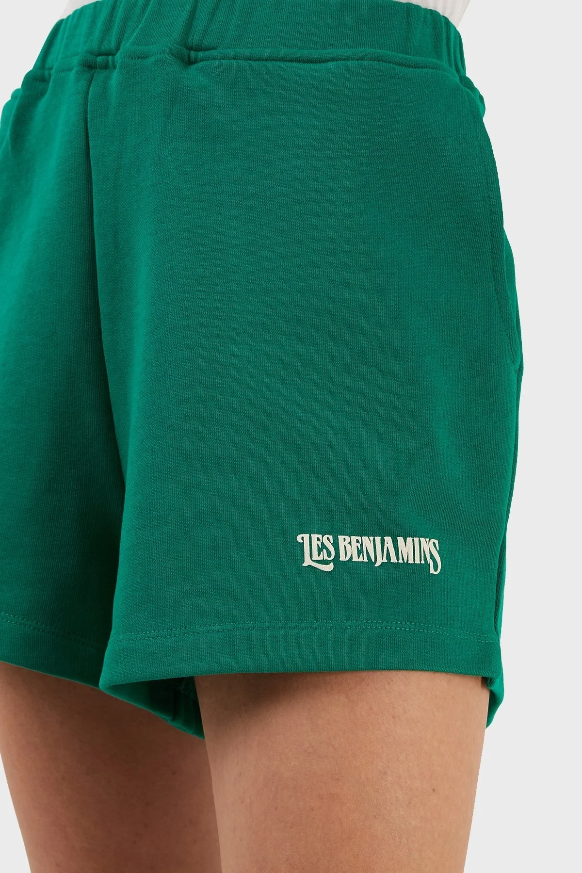 Les Benjamins Pamuklu Relaxed Fit Cepli Bayan Short LB23SSHOEFUSO-002 YEŞİL - 5