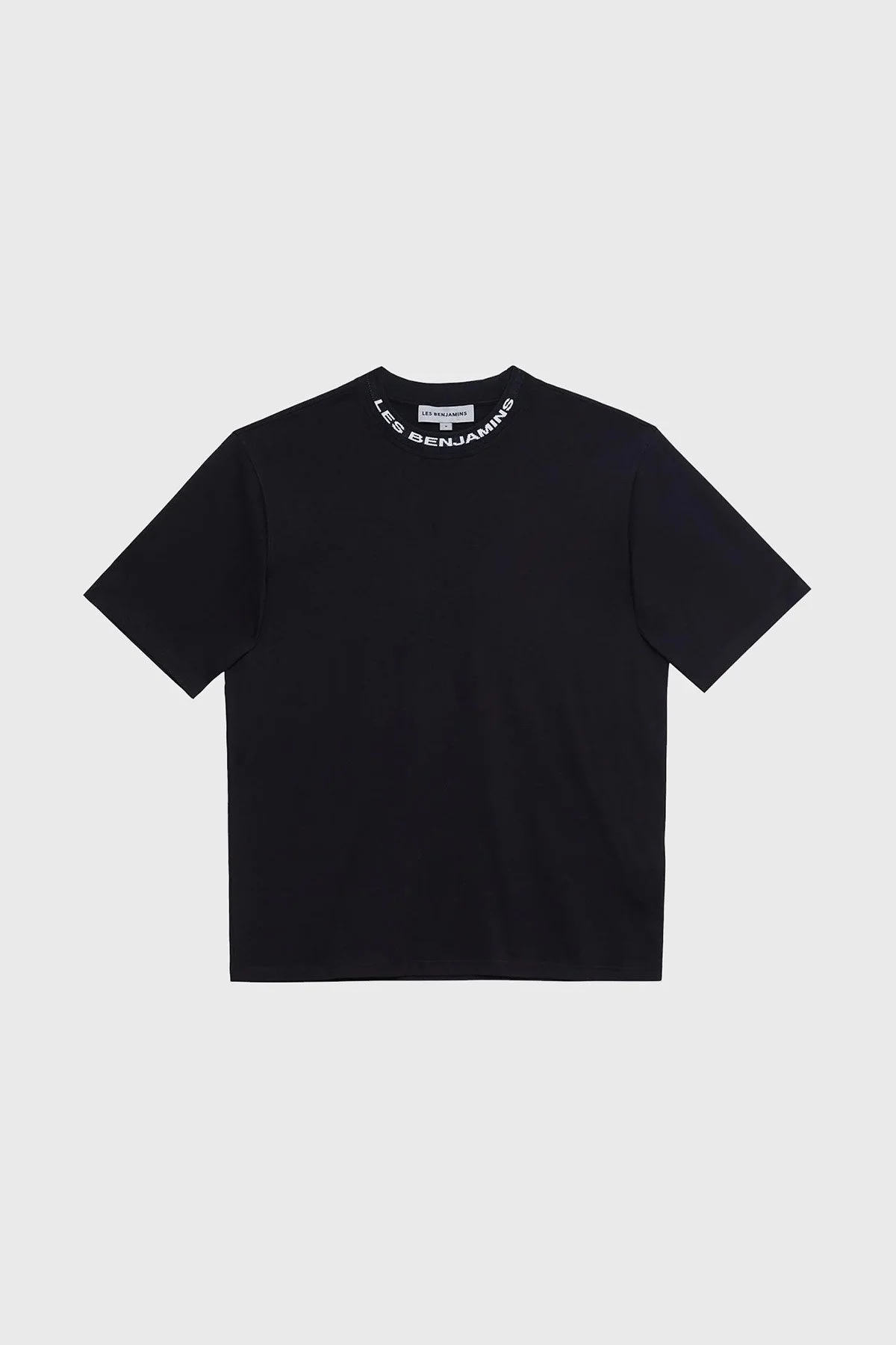 Les Benjamins Pamuklu Relaxed Fit Erkek T Shirt LB23FWCLAMUTS-402 SİYAH - 7