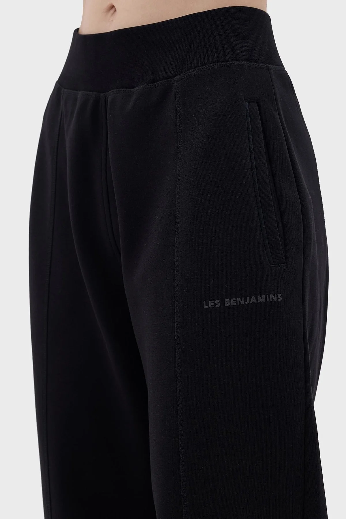 Les Benjamins Pamuklu Relaxed Fit Jogger Spor Bayan Pantolon LB23FWCLAFUSP-406 SİYAH - 8