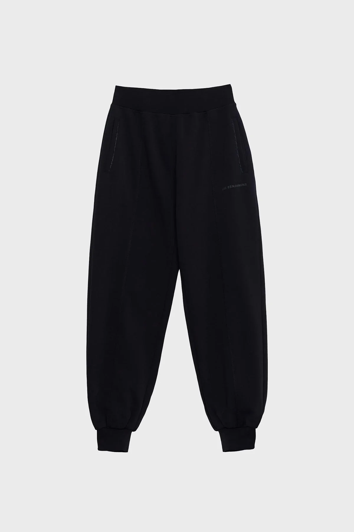 Les Benjamins Pamuklu Relaxed Fit Jogger Spor Bayan Pantolon LB23FWCLAFUSP-406 SİYAH - 10