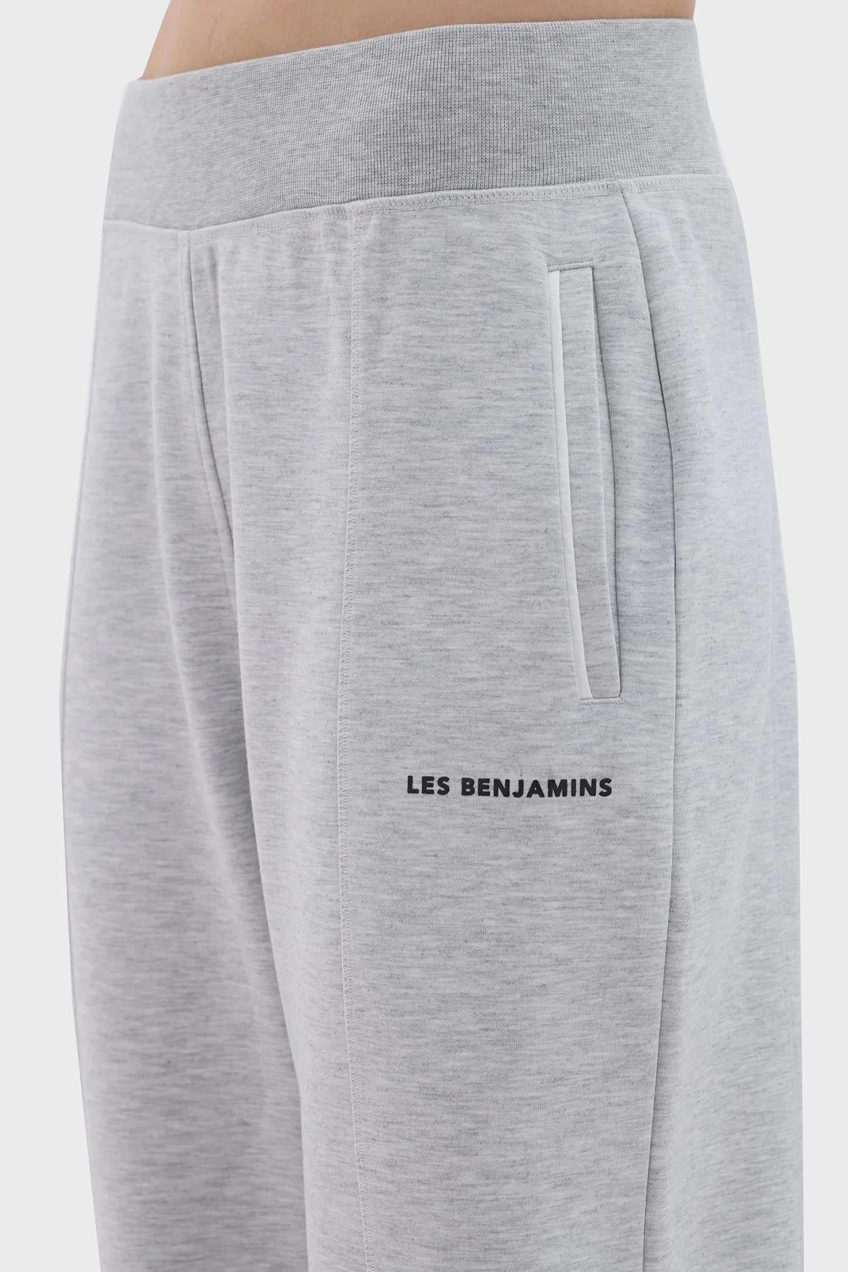 Les Benjamins Pamuklu Relaxed Fit Jogger Spor Bayan Pantolon LB23FWCLAFUSP-409 GRİ - 3