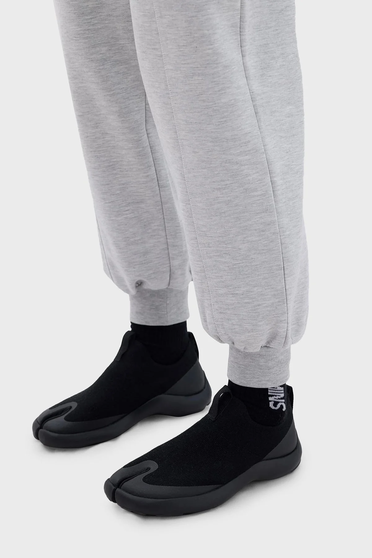 Les Benjamins Pamuklu Relaxed Fit Jogger Spor Bayan Pantolon LB23FWCLAFUSP-409 GRİ - 4