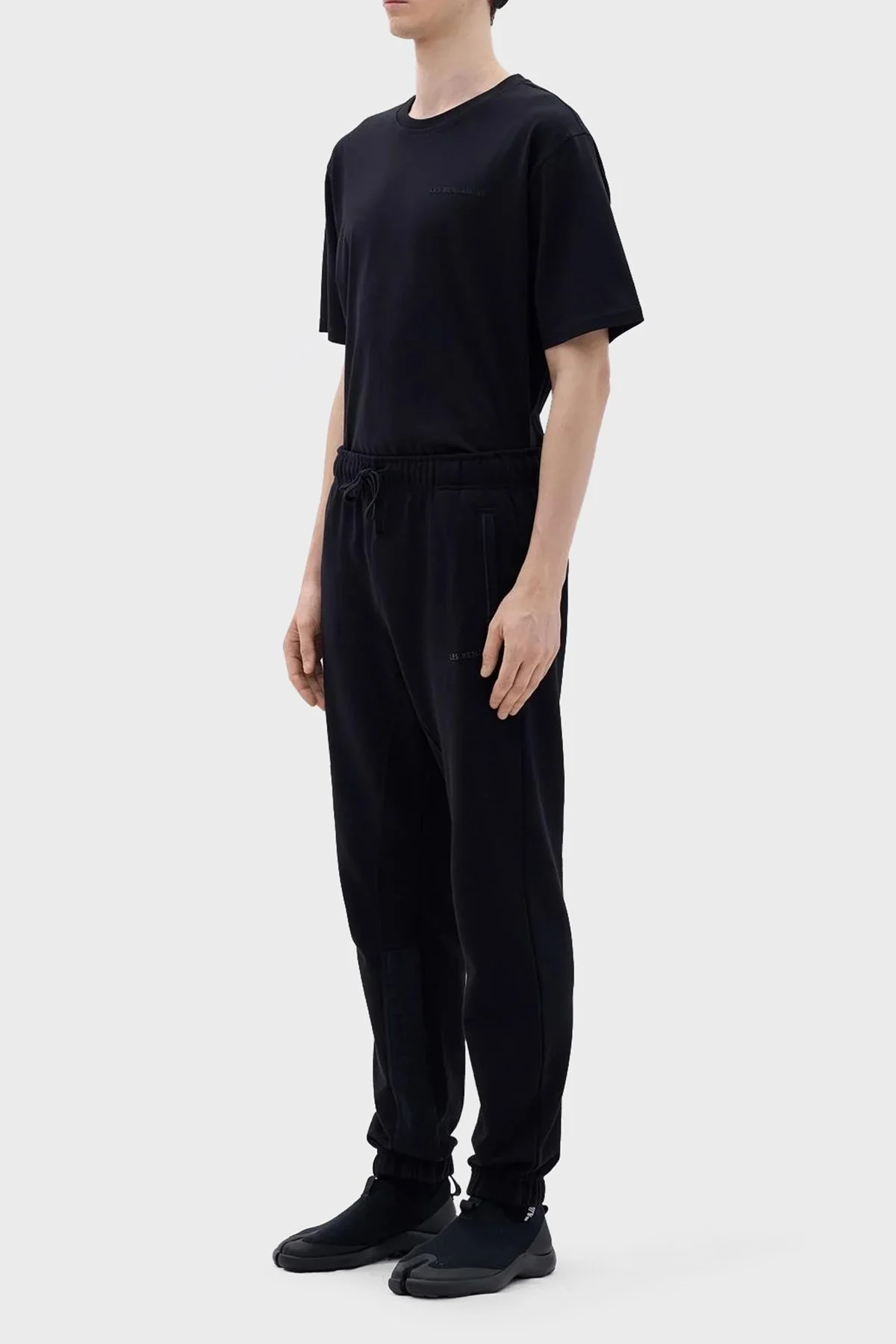 Les Benjamins Pamuklu Relaxed Fit Jogger Spor Erkek Pantolon LB23FWCLAMUSP-401 SİYAH - 3