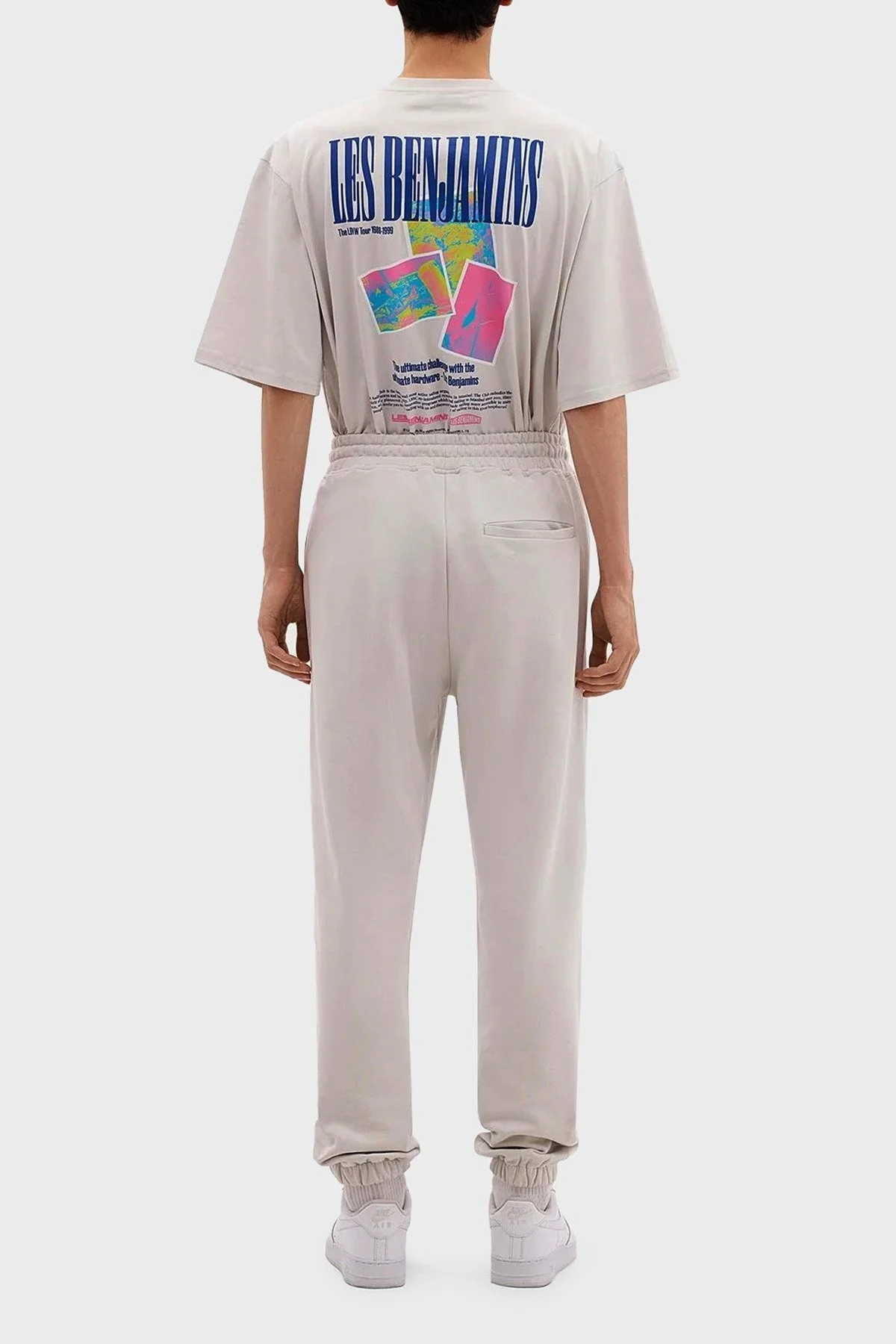 Les Benjamins Pamuklu Relaxed Fit Jogger Spor Erkek Pantolon LB24SSKISMUSP-003 Kil - 4