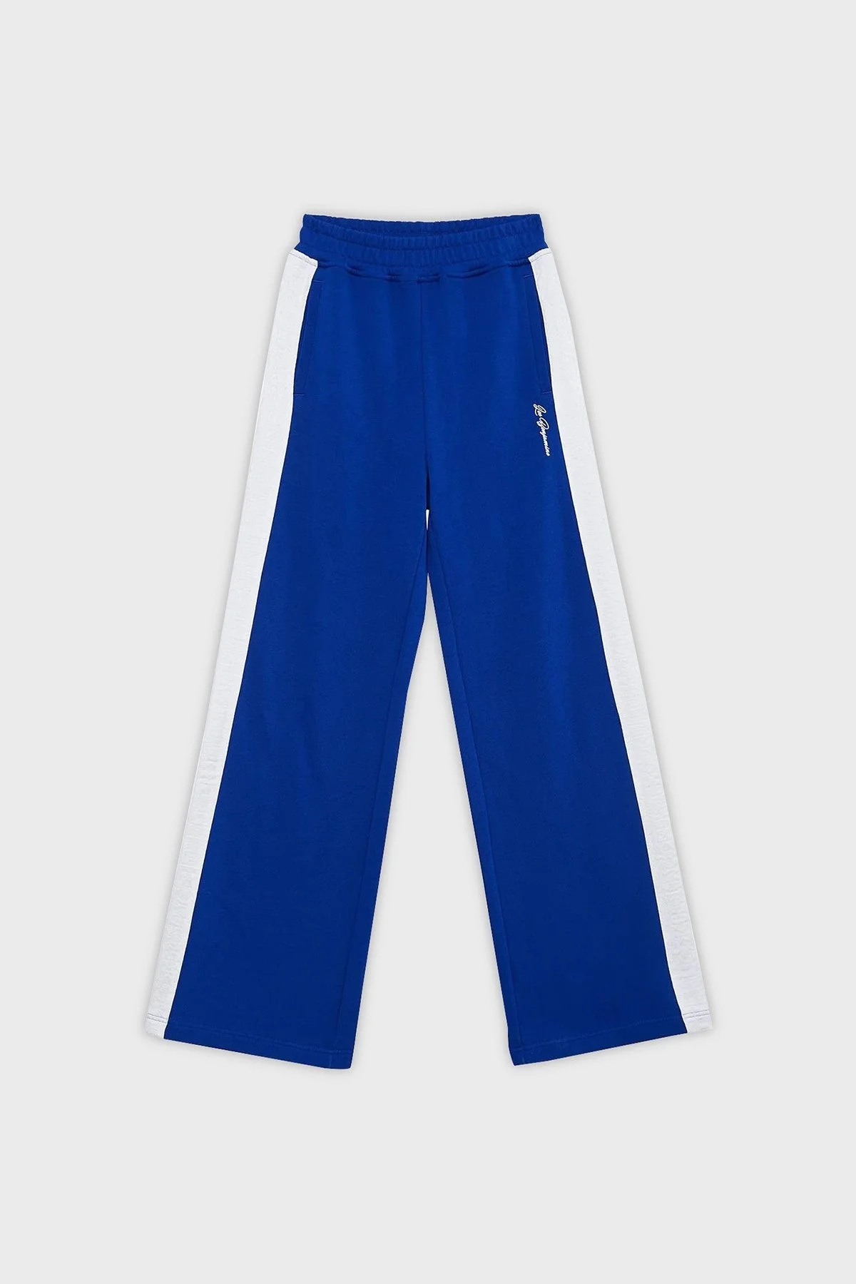 Les Benjamins Pamuklu Relaxed Fit Spor Bayan Pantolon LB24SSKISFUSP-005 MAVİ - 6