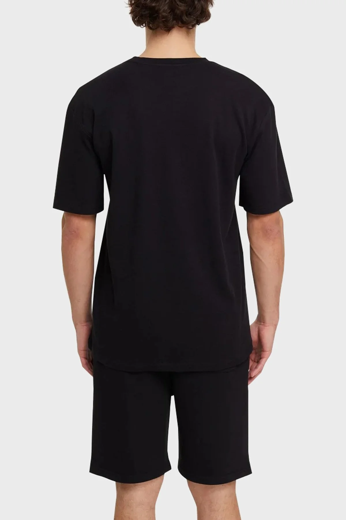 Les Benjamins Regular Fit Bisiklet Yaka % 100 Pamuk Erkek T Shirt LB21SSCORMUTS-006 SİYAH - 2