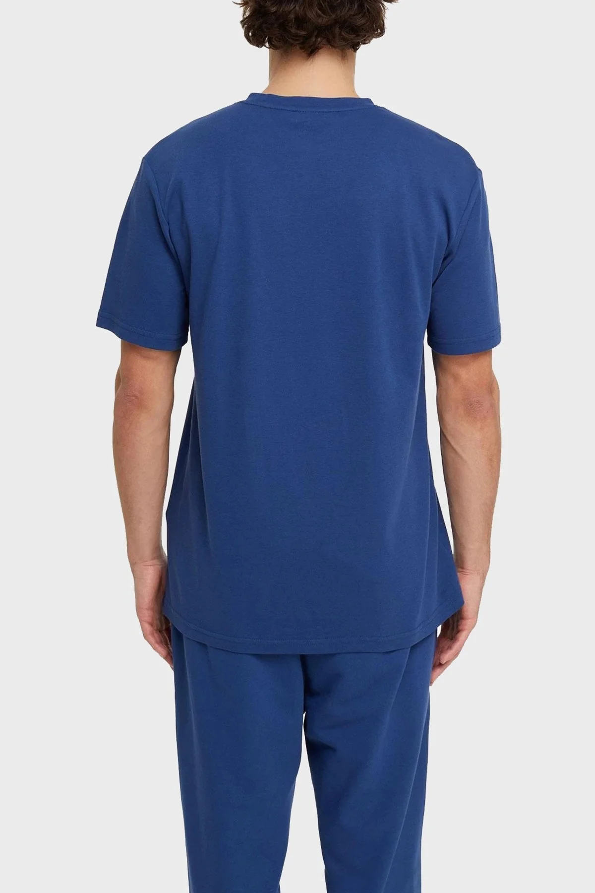 Les Benjamins Regular Fit Bisiklet Yaka % 100 Pamuk Erkek T Shirt LB21SSCORMUTS-007 LACİVERT - 2