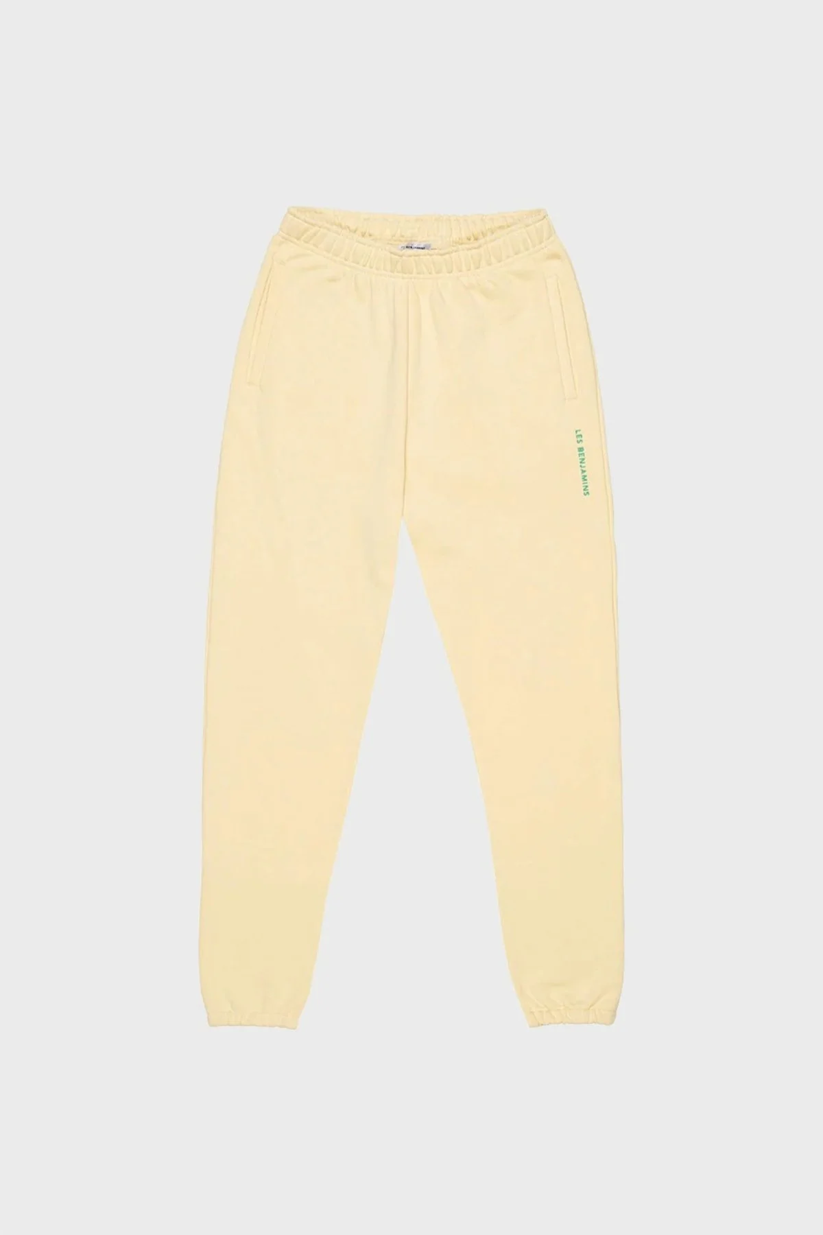 Les Benjamins Regular Fit Elastik Bel Bantlı Cepli % 100 Pamuk Bayan Pantolon LB22SSESSFUSP-303 BEJ - 6