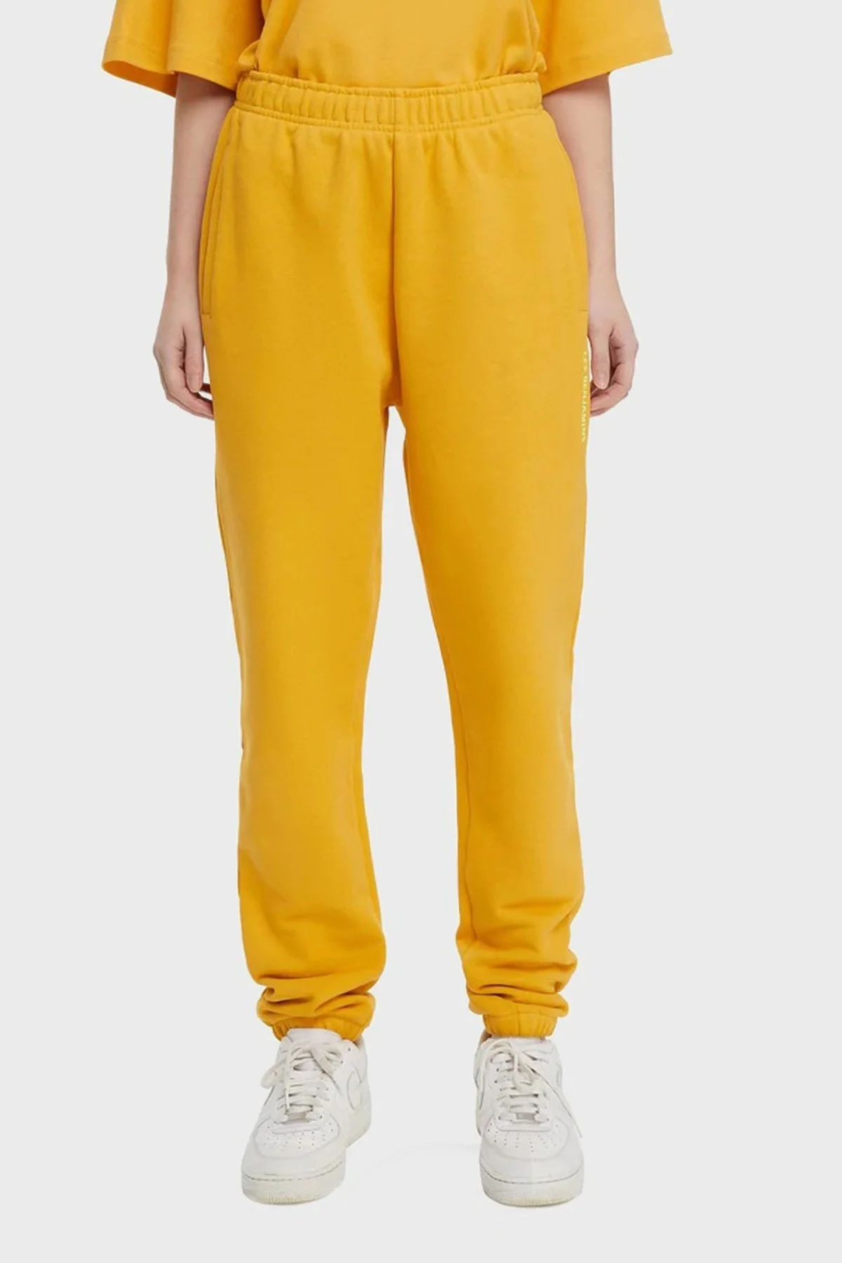 Les Benjamins Regular Fit Elastik Bel Bantlı Cepli % 100 Pamuk Bayan Pantolon LB22SSESSFUSP-304 SÜTLÜ KAHVE - 2