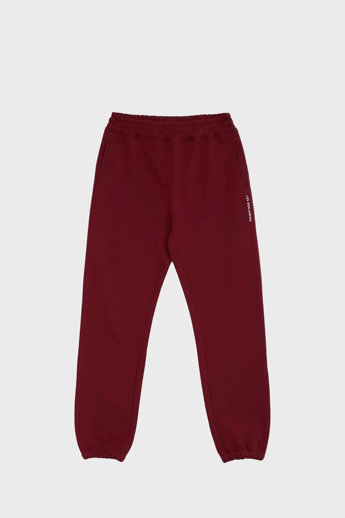 Les Benjamins Regular Fit Elastik Bel Bantlı Cepli % 100 Pamuk Erkek Pantolon LB22FWESSMUSP-301 BORDO - 6