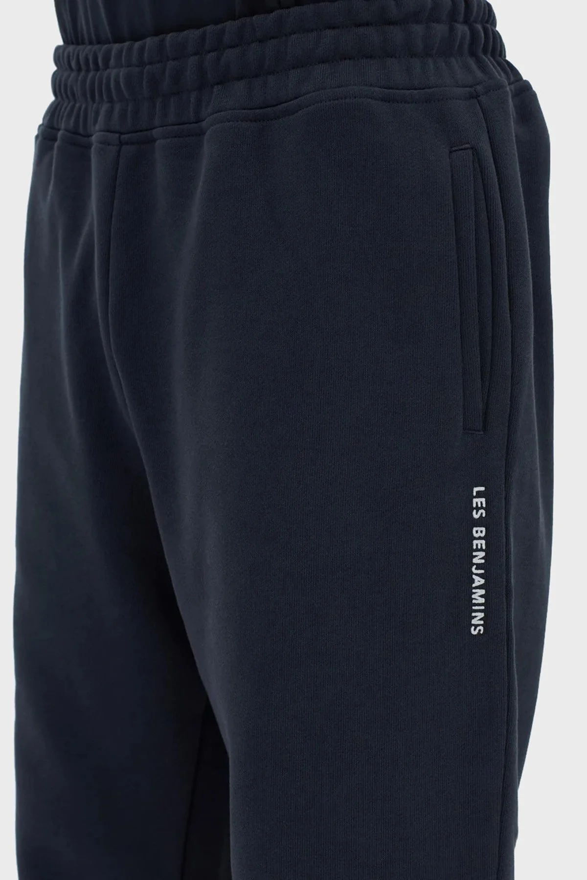 Les Benjamins Regular Fit Elastik Bel Bantlı Cepli % 100 Pamuk Erkek Pantolon LB22FWESSMUSP-303 LACİVERT - 4