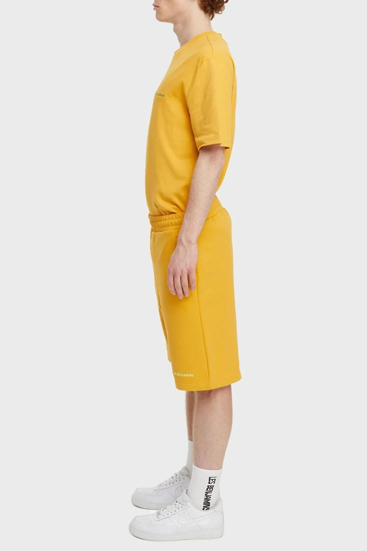 Les Benjamins Regular Fit Elastik Bel Bantlı Cepli % 100 Pamuk Erkek Short LB22SSESSMUSO-304 SÜTLÜ KAHVE - 4