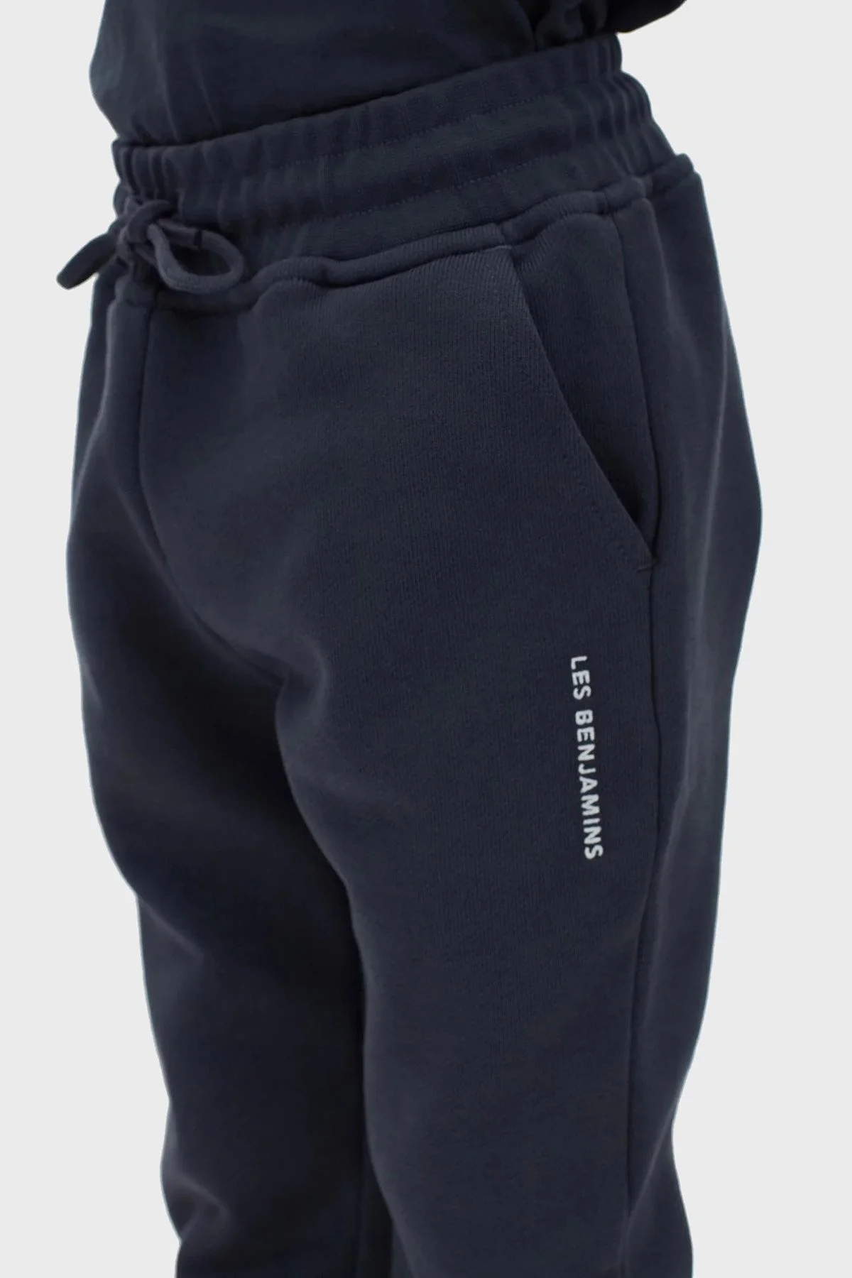 Les Benjamins Regular Fit Elastik Bel Bantlı Cepli % 100 Pamuk Unisex Pantolon LB22FWCHLCUSP-503 LACİVERT - 6