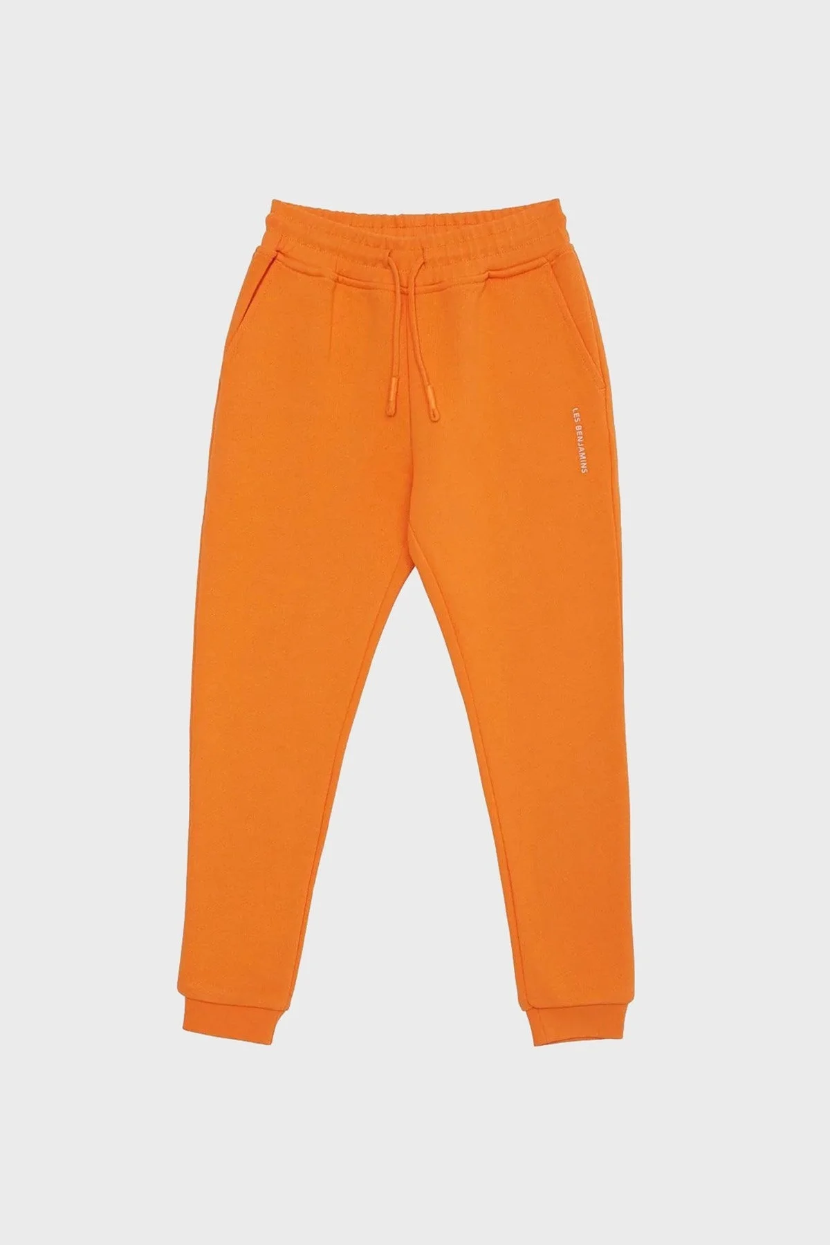 Les Benjamins Regular Fit Elastik Bel Bantlı Cepli % 100 Pamuk Unisex Pantolon LB22FWCHLCUSP-504 ORANGE - 2