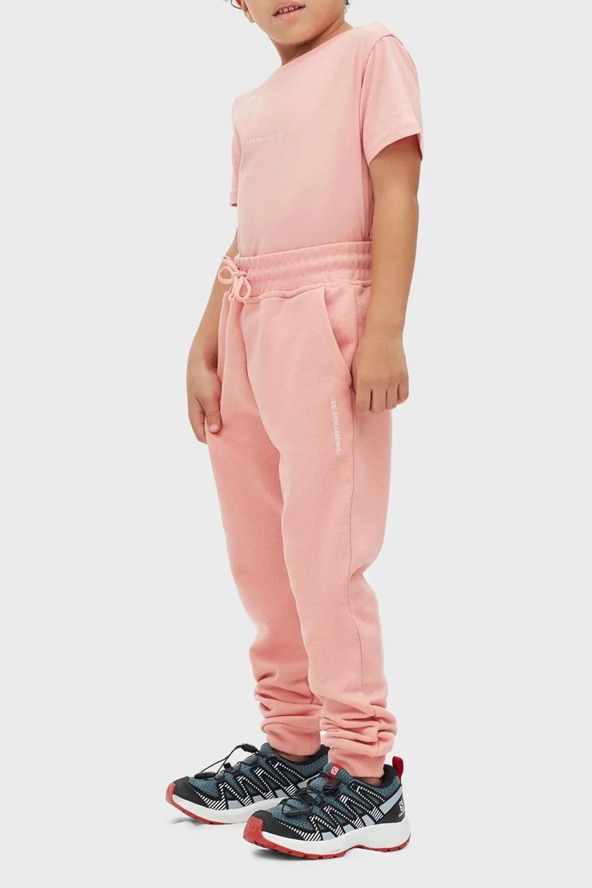 Les Benjamins Regular Fit Elastik Bel Bantlı Cepli % 100 Pamuk Unisex Pantolon LB22FWCHLCUSP-506 CORAL - 4