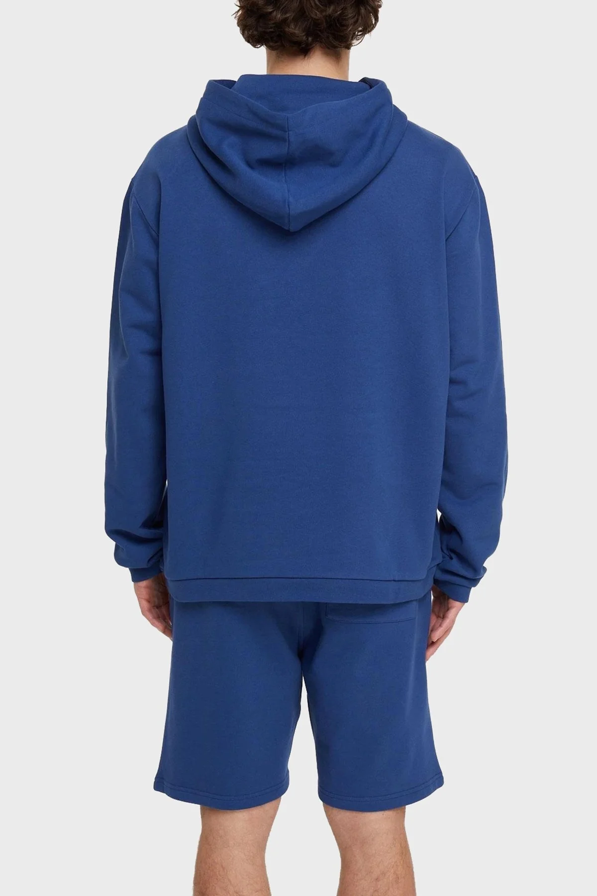 Les Benjamins Regular Fit Kapüşonlu Cepli % 100 Pamuk Erkek Sweat LB21SSCORMUHD-002 LACİVERT - 5