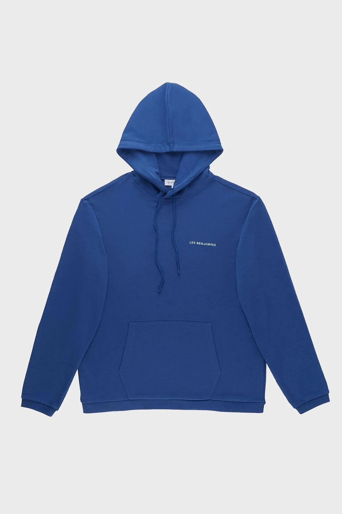 Les Benjamins Regular Fit Kapüşonlu Cepli % 100 Pamuk Erkek Sweat LB21SSCORMUHD-002 LACİVERT - 6