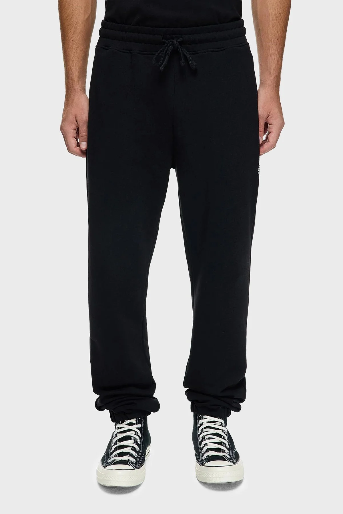 Les Benjamins Regular Fit Normal Bel Ribanalı Paça Jogger Erkek Pantolon LBNOOSCORMUSP-307 SİYAH - 1