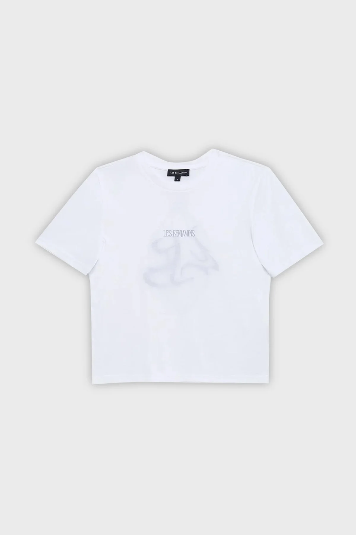 Les Benjamins Sırt Baskılı % 100 Pamuk Regular Fit Bayan T Shirt LB23FWFRWFUTS-008 BEYAZ - 5