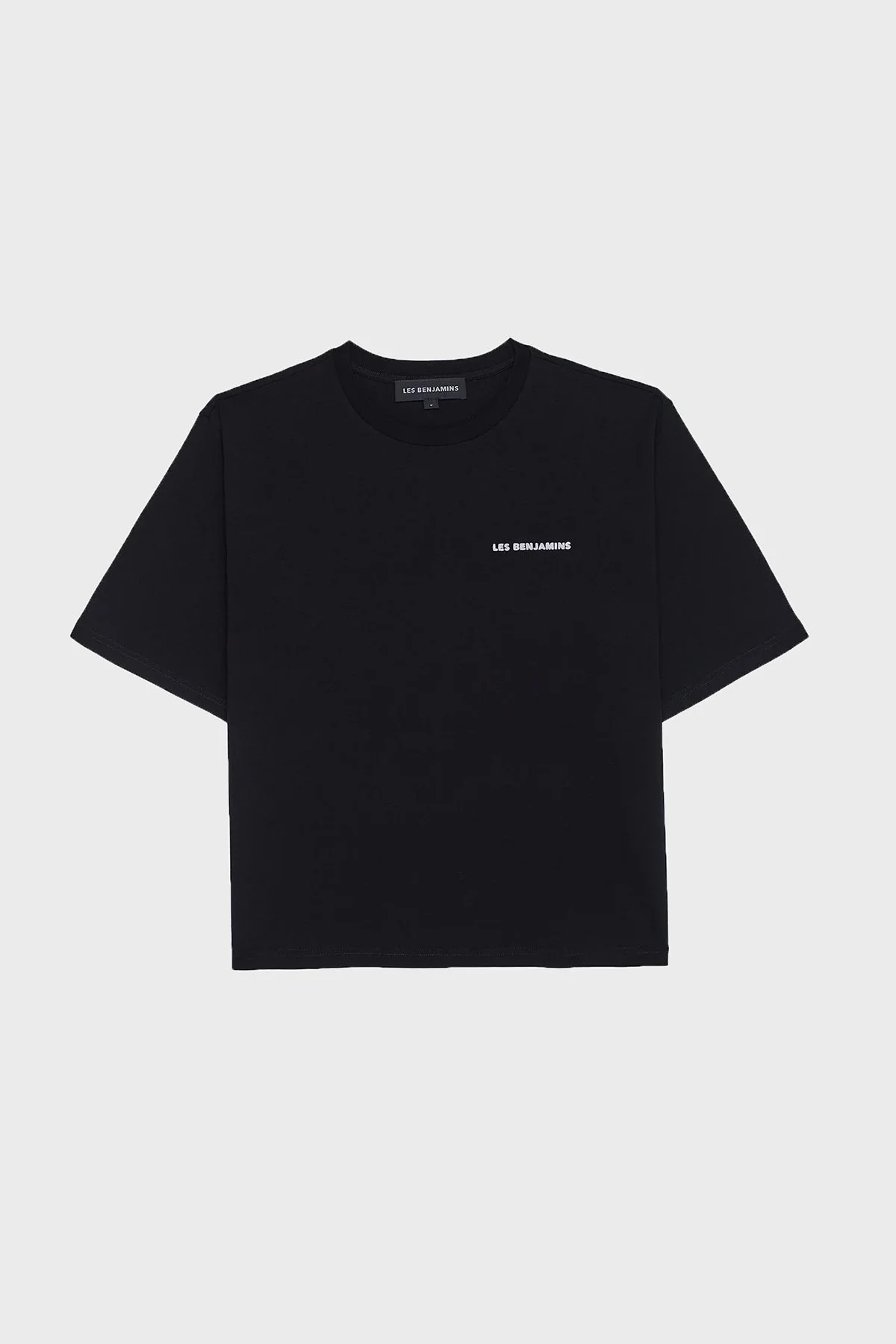 Les Benjamins Sırt Baskılı Pamuklu Oversize Fit Bisiklet Yaka Erkek T Shirt LB25FWTURMUOT-006 SİYAH - 6