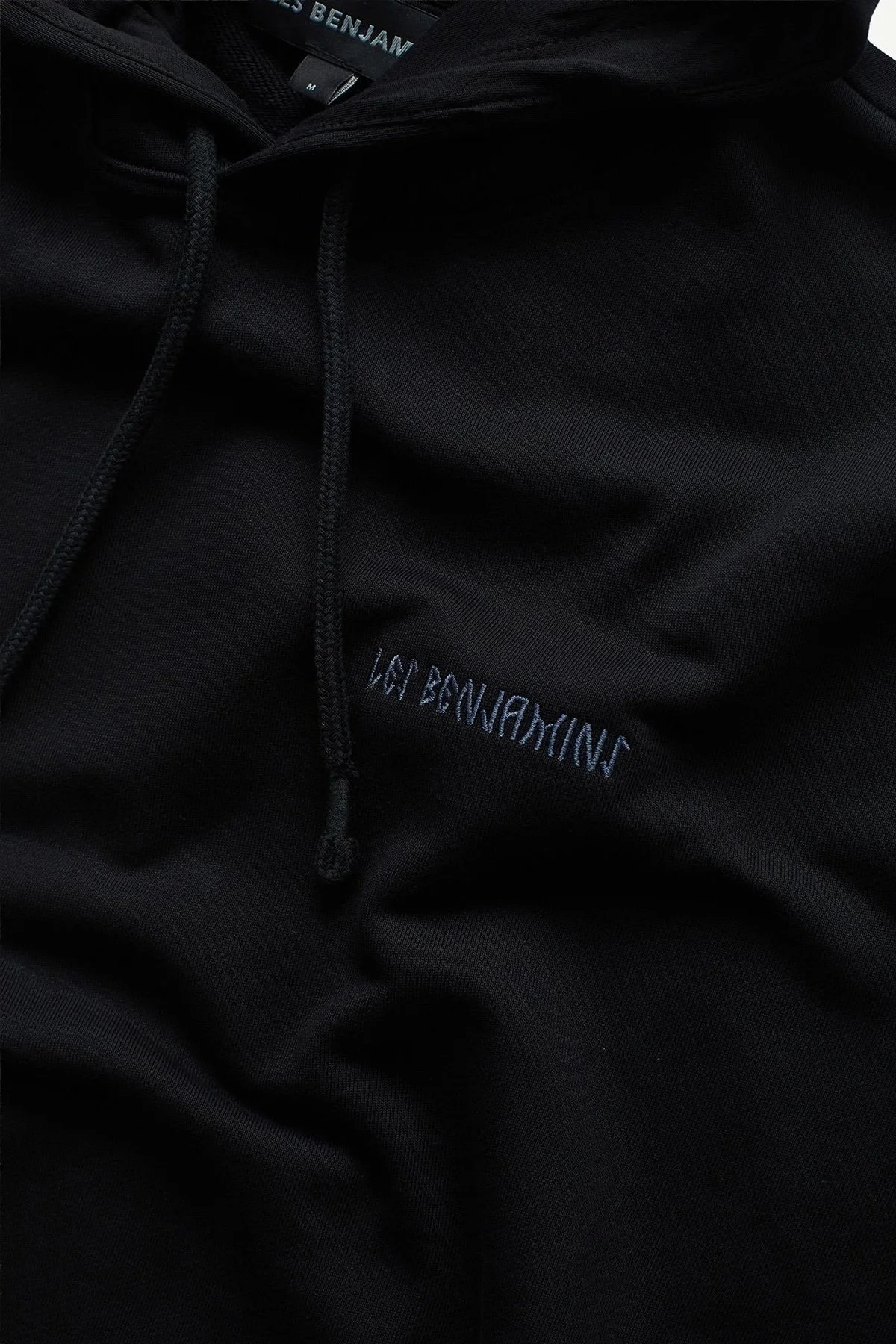 Les Benjamins Sırt Baskılı Pamuklu Relaxed Fit Kapüşonlu Erkek Sweat LB25FWTURMUHD-003 SİYAH - 4