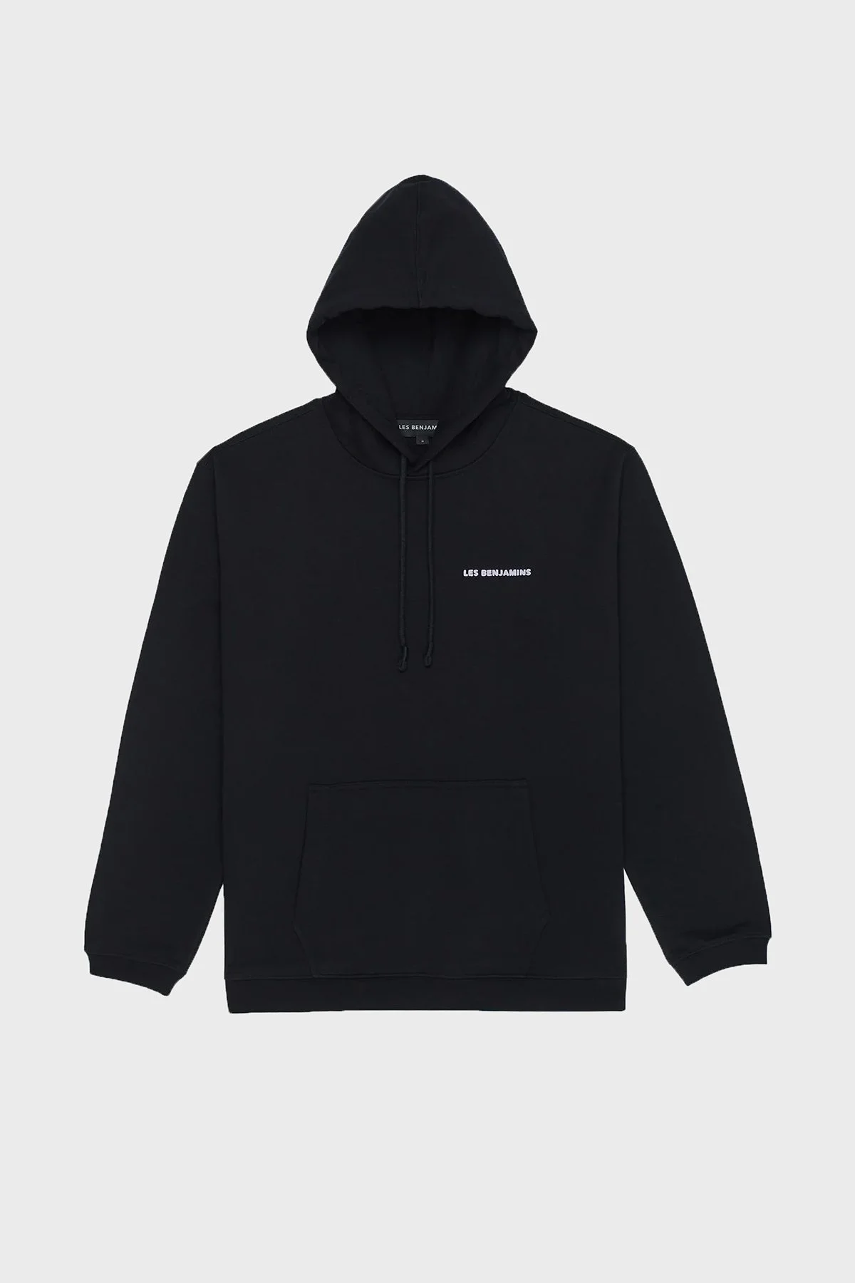 Les Benjamins Sırt Baskılı Pamuklu Relaxed Fit Kapüşonlu Erkek Sweat LB25FWTURMUHD-009 SİYAH - 6