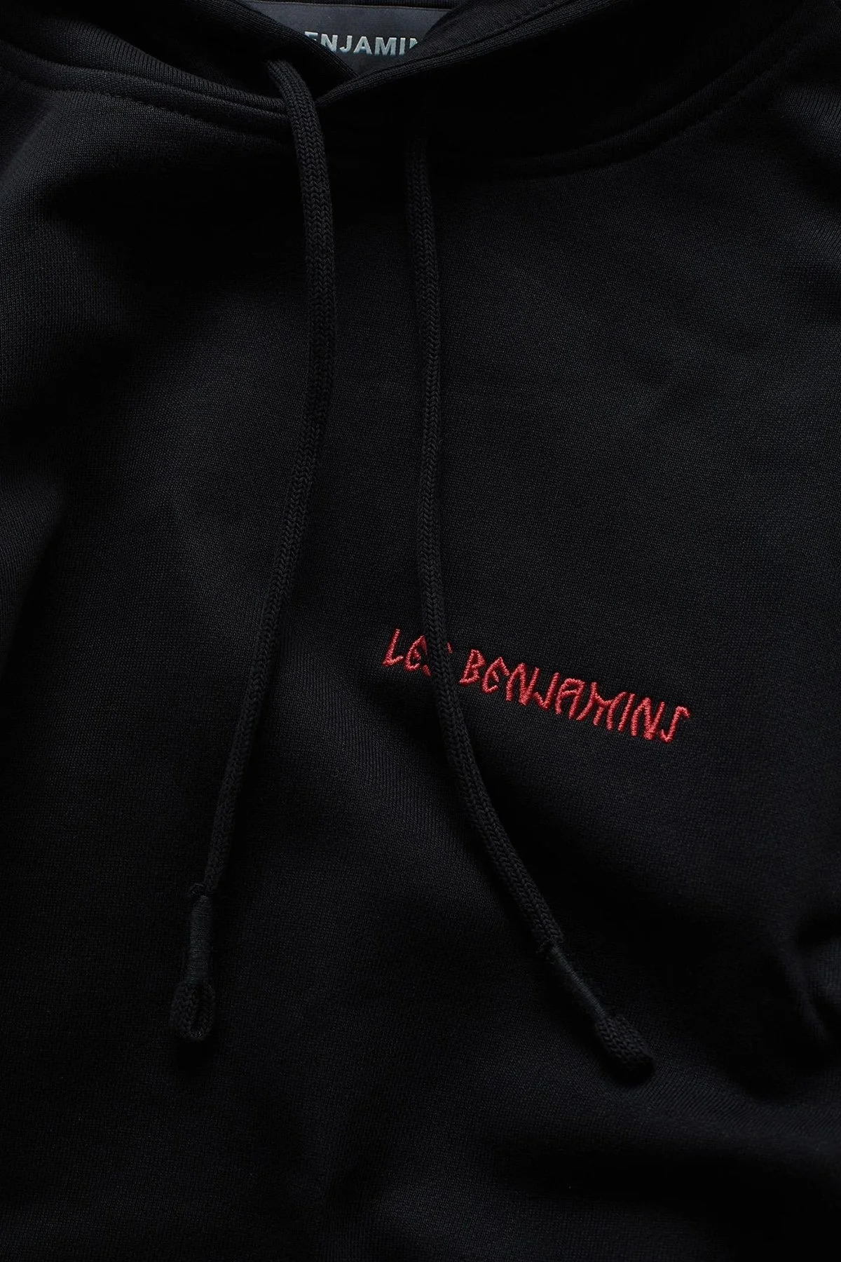 Les Benjamins Sırt Baskılı Pamuklu Relaxed Fit Kapüşonlu Erkek Sweat LB25FWTURMUHD-018 SİYAH - 5