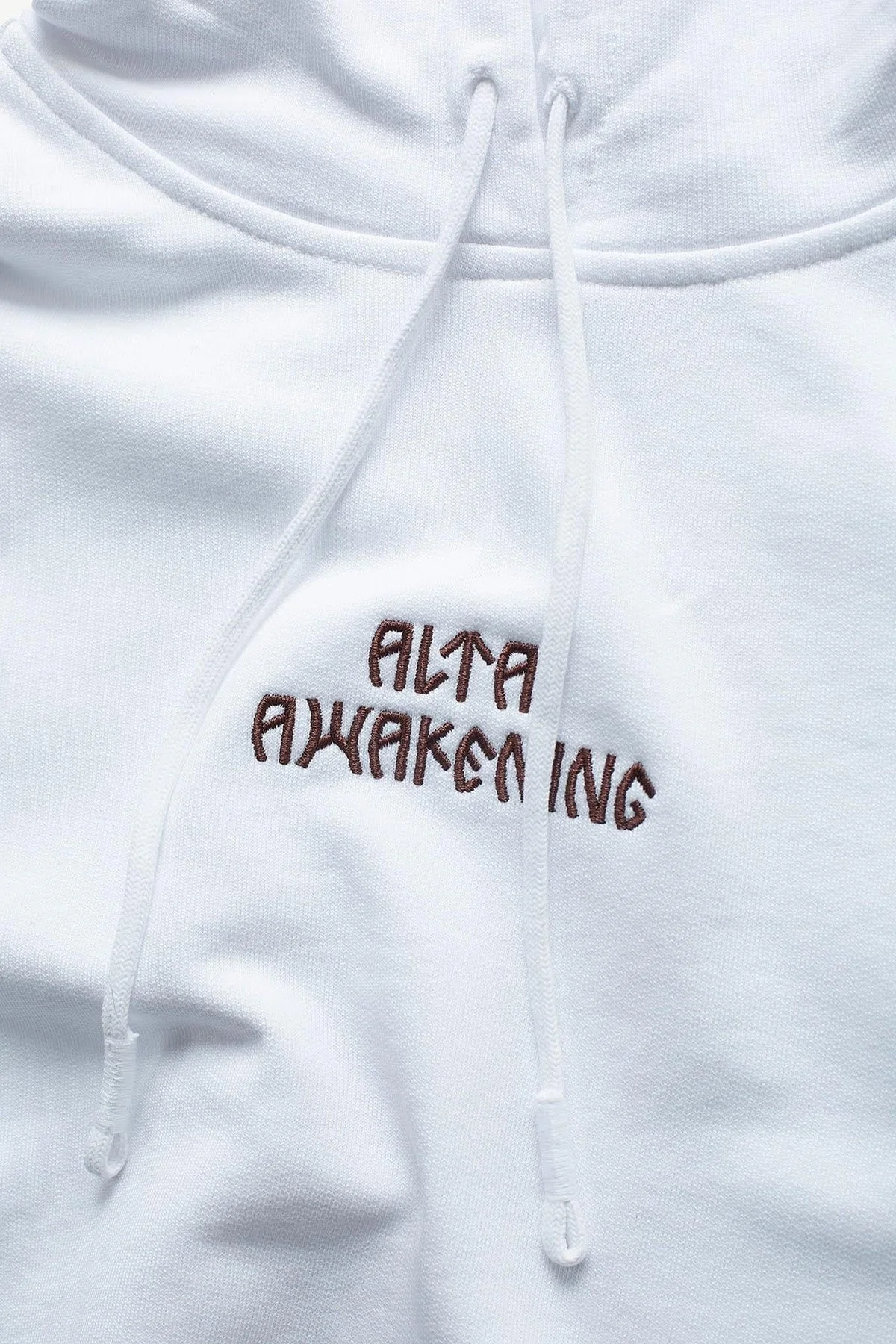 Les Benjamins Sırt Baskılı Pamuklu Relaxed Fit Kapüşonlu Yaka Bayan Sweat LB25FWTURFUHD-004 BEYAZ - 5