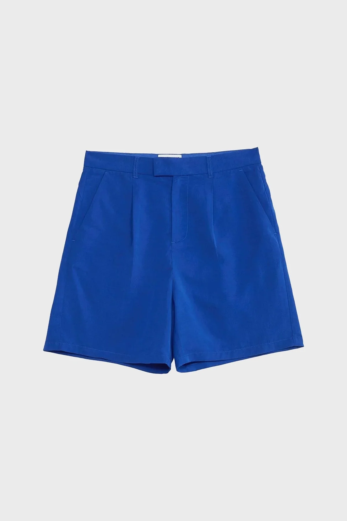 Les Benjamins Tencel Regular Fit Cepli Erkek Short LB24SSKISMUSO-010 MAVİ - 8