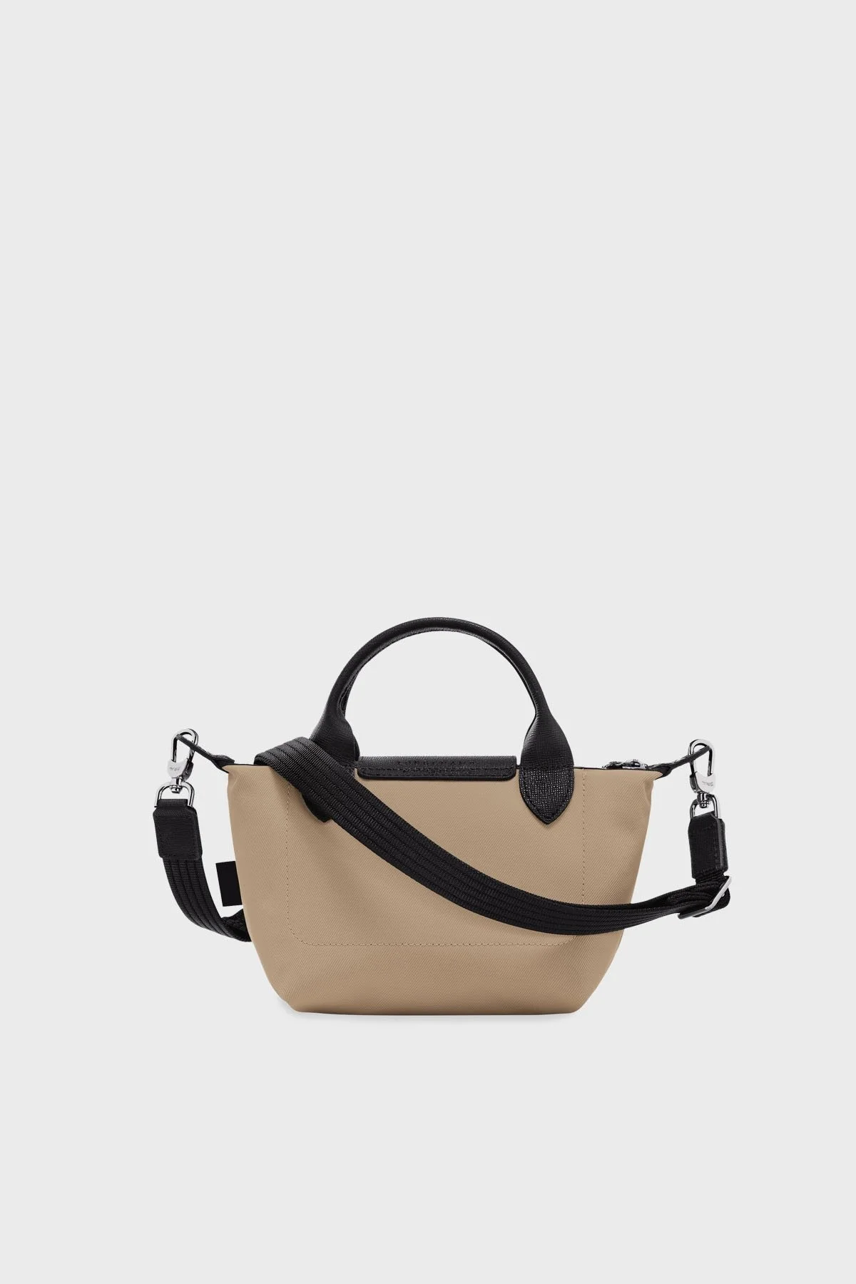 Longchamp Logolu Çıkarılabilir Askılı Küçük Bayan Çanta L1500HSR 299 BEJ - 3