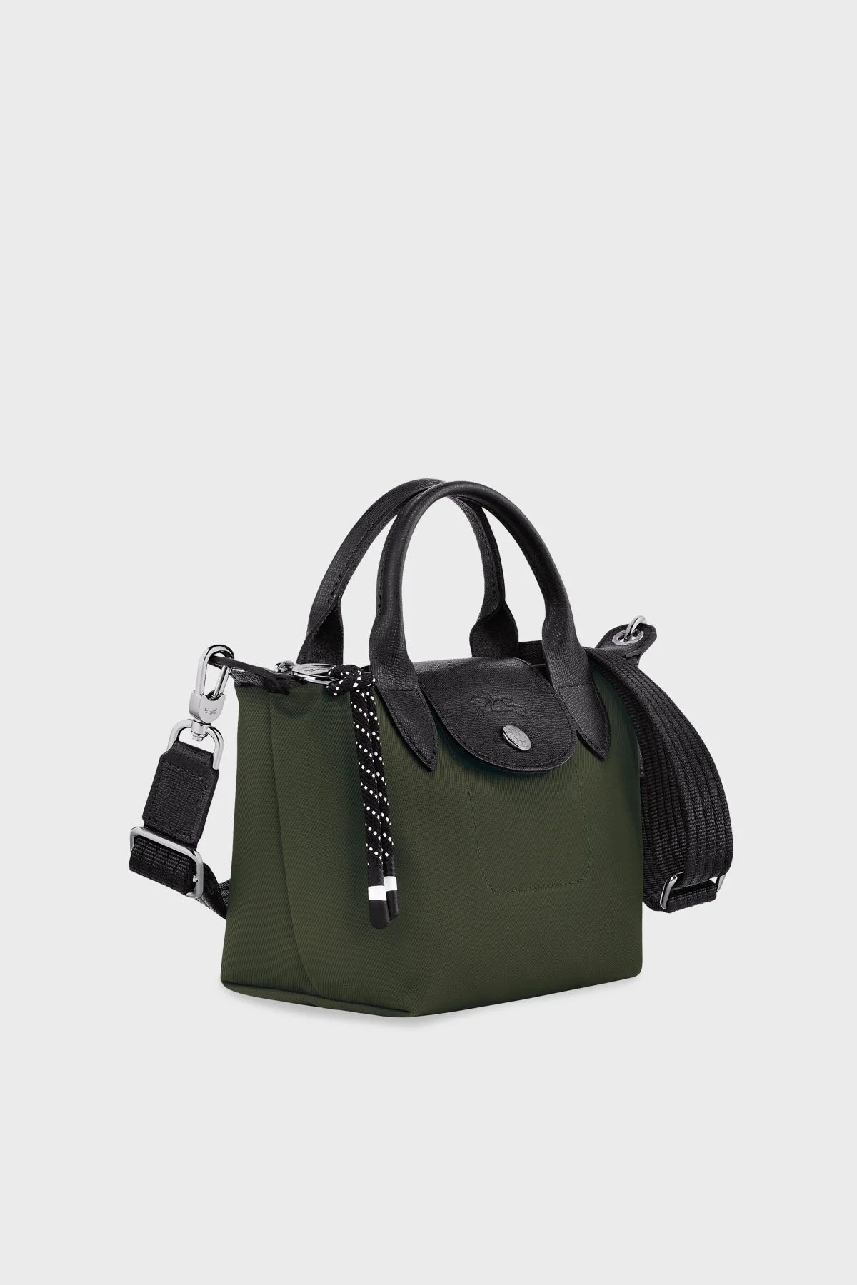 Longchamp Logolu Çıkarılabilir Askılı Küçük Bayan Çanta L1500HSR 892 HAKİ - 5