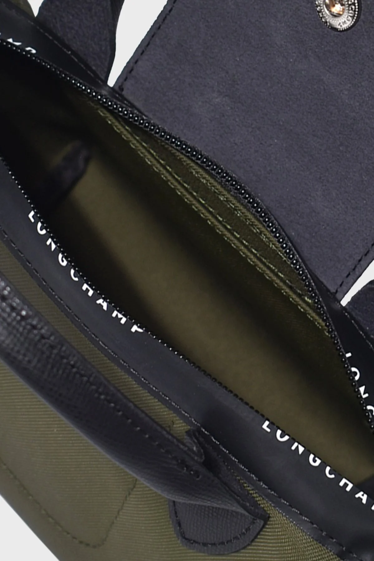 Longchamp Logolu Çıkarılabilir Askılı Küçük Bayan Çanta L1500HSR 892 HAKİ - 9