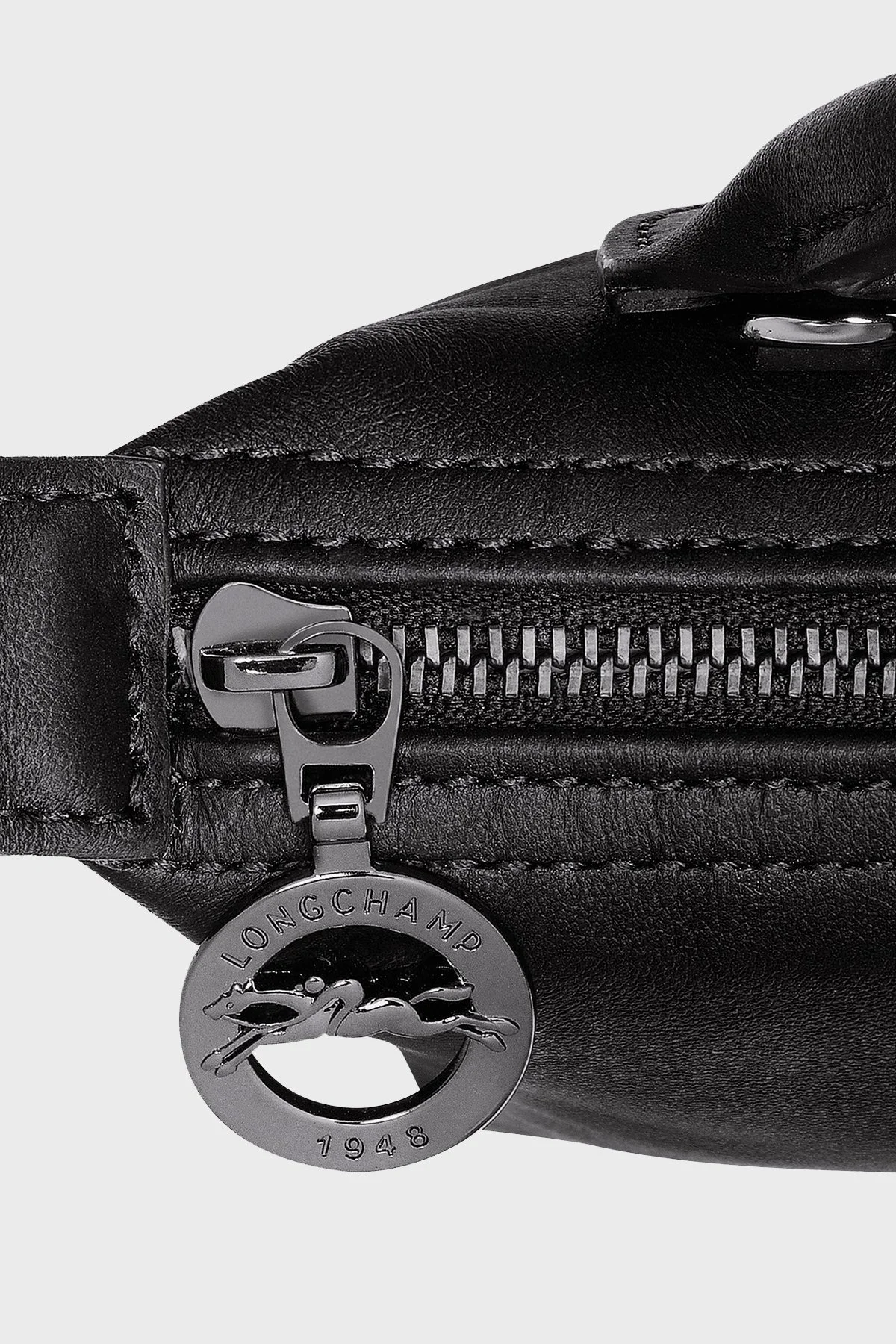 Longchamp Logolu Çıkarılabilir Askılı Mini Bayan Çanta 34205987 001 SİYAH - 10