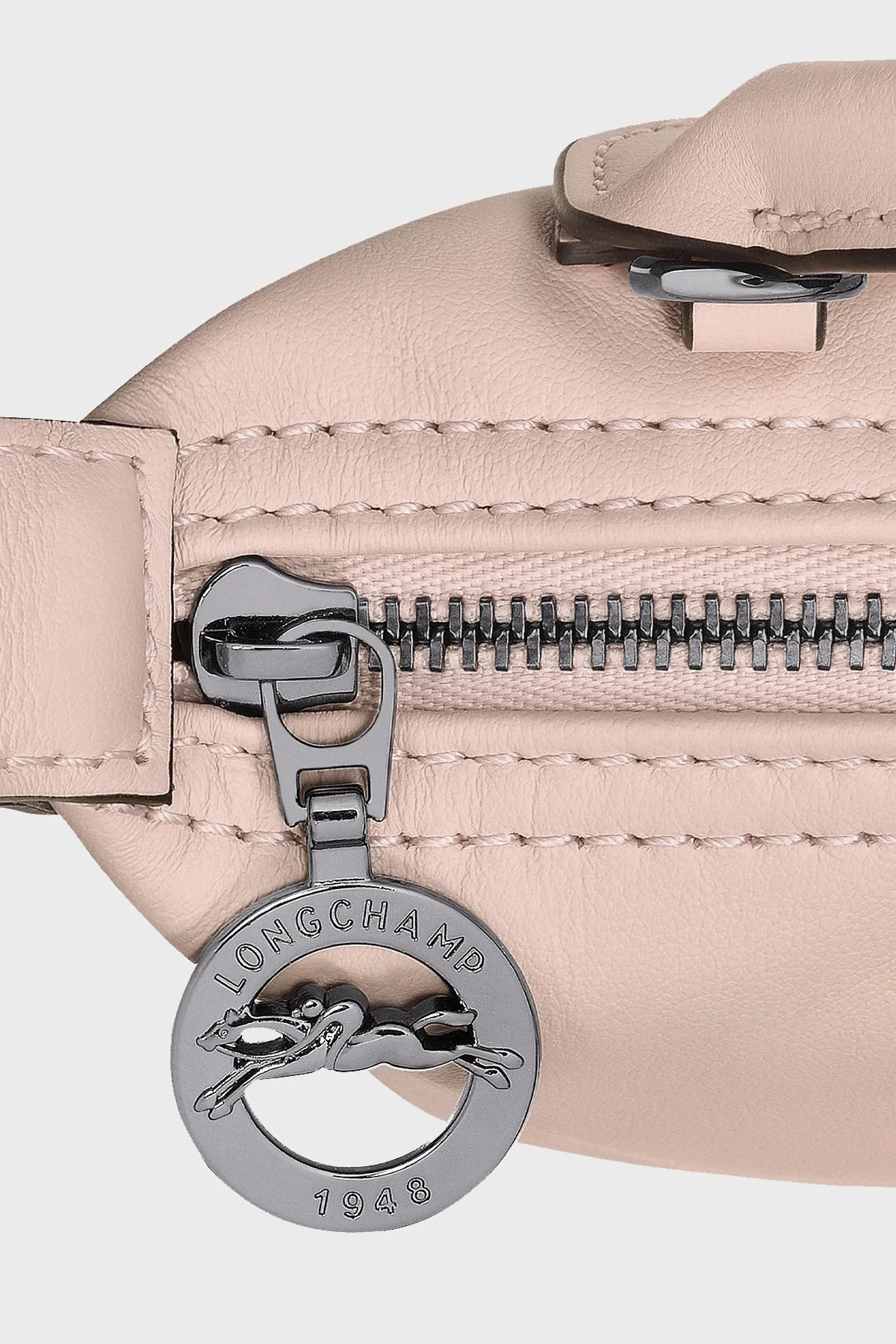 Longchamp Logolu Çıkarılabilir Askılı Mini Bayan Çanta 34205987 542 PUDRA - 12