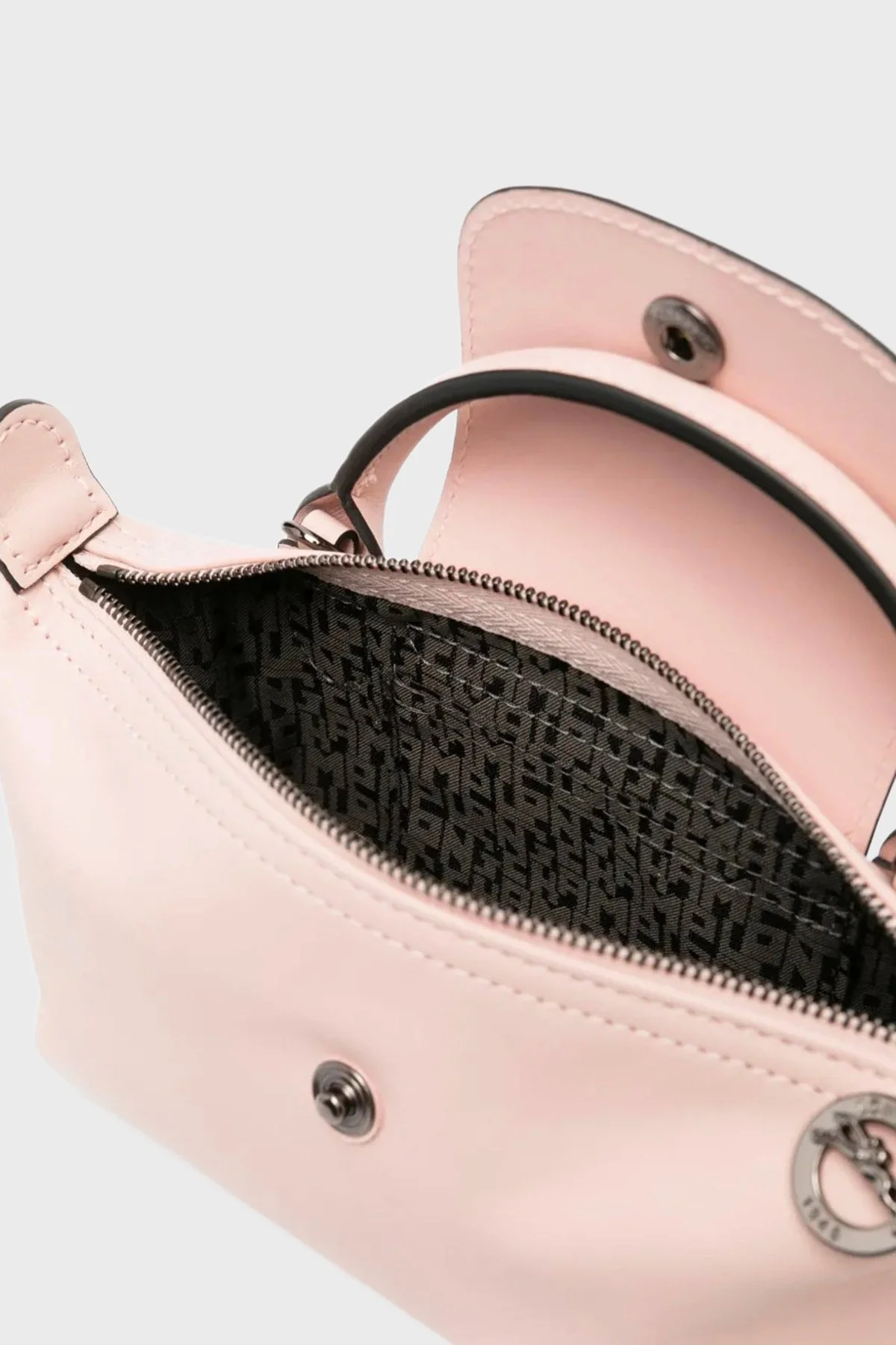 Longchamp Logolu Çıkarılabilir Askılı Mini Kadın Çanta 34205987 542 PUDRA - 4