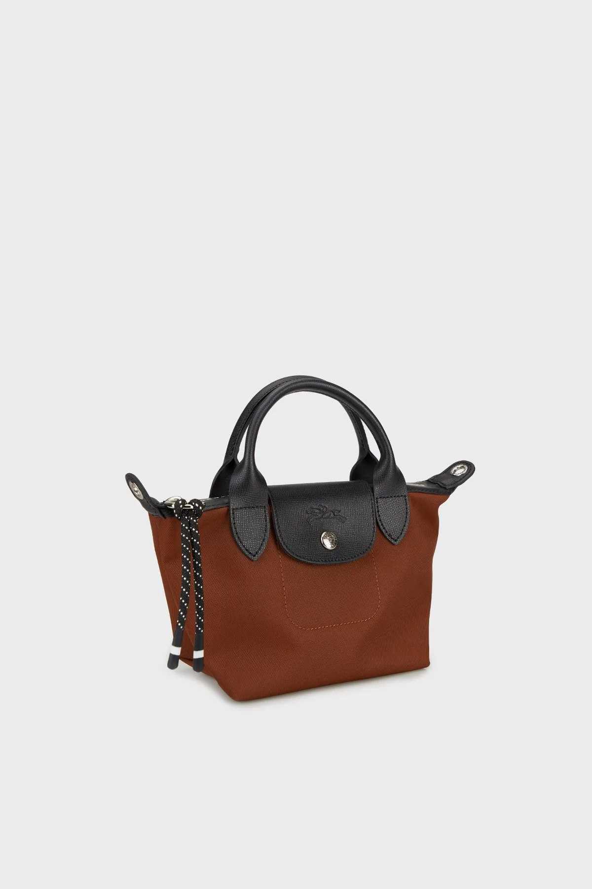 Longchamp Logolu Çıkarılabilir Askılı Mini Bayan Çanta L1500HSR 203 KAHVE - 4