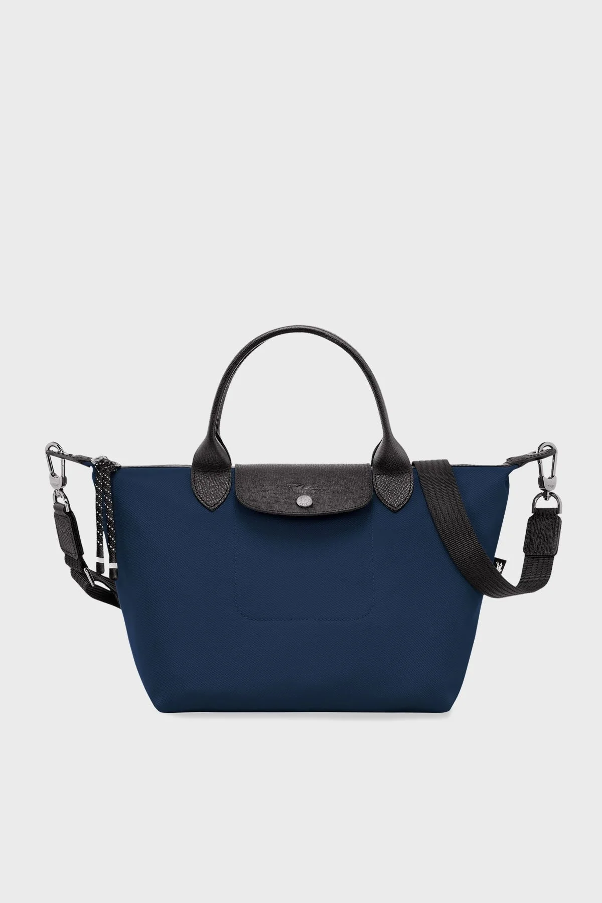 Longchamp Logolu Çıkarılabilir Askılı Small Bayan Çanta L1512HSR 006 LACİVERT - 1