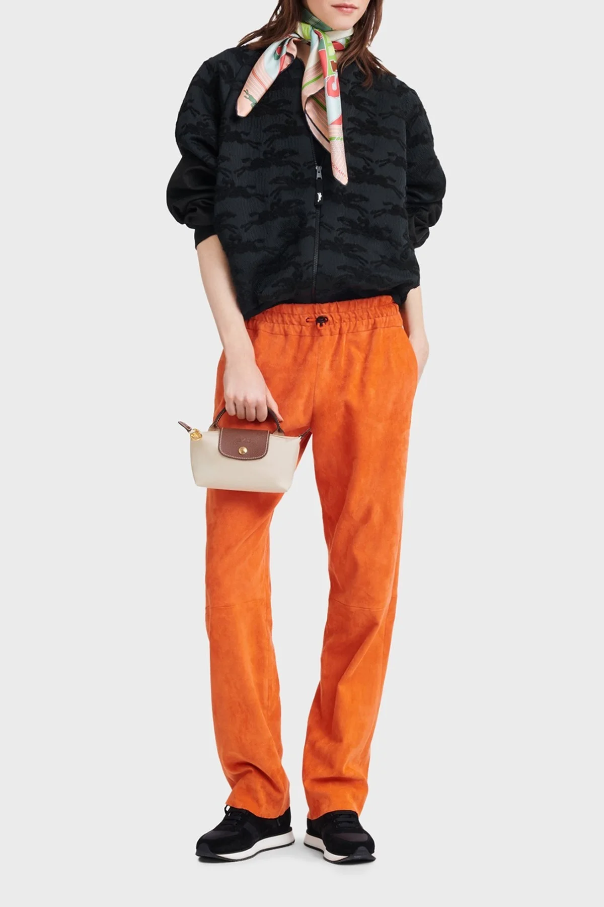 Longchamp Logolu Tek Saplı Mini Bayan Çanta 34175089 P71 BEJ - 2