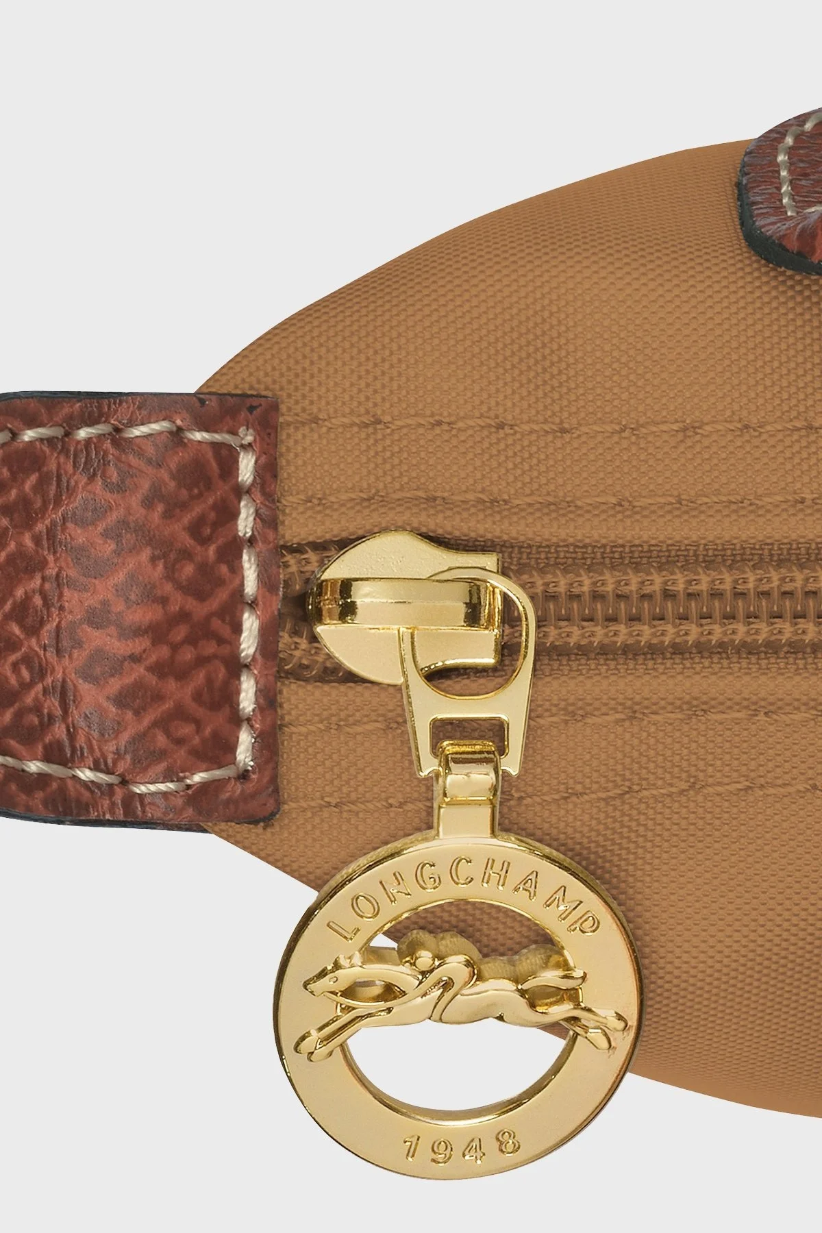 Longchamp Logolu Tek Saplı Mini Bayan Çanta 34175089 P86 TABA - 4