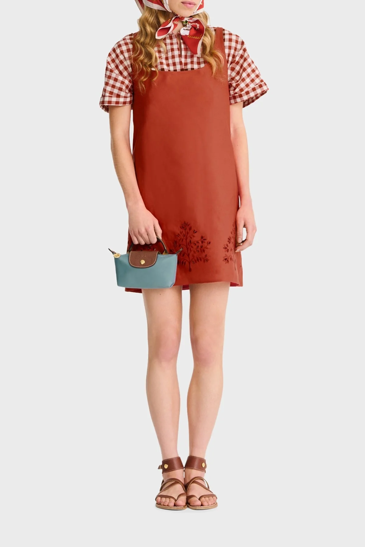 Longchamp Logolu Tek Saplı Mini Bayan Çanta 34175089 P93 MİNT - 2