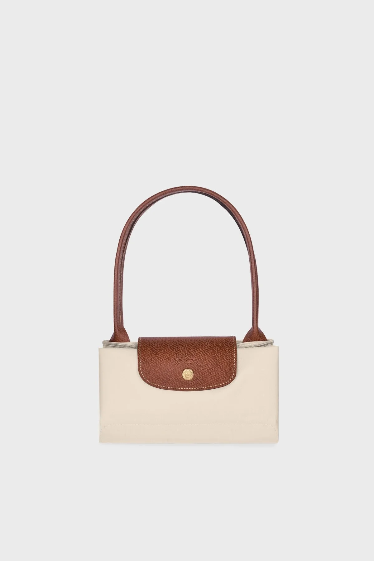 Longchamp Medium Çift Saplı Katlanabilen Tasarım Bayan Çanta L2605089 P71 BEJ - 3