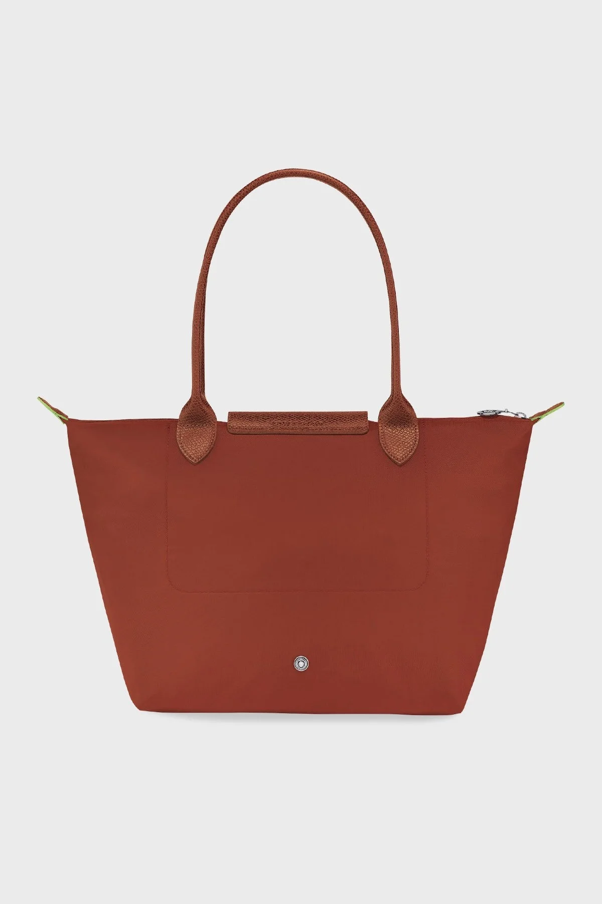 Longchamp Medium Logolu Katlanabilen Tasarım Çift Saplı Bayan Çanta L2605919 404 KİREMİT - 3