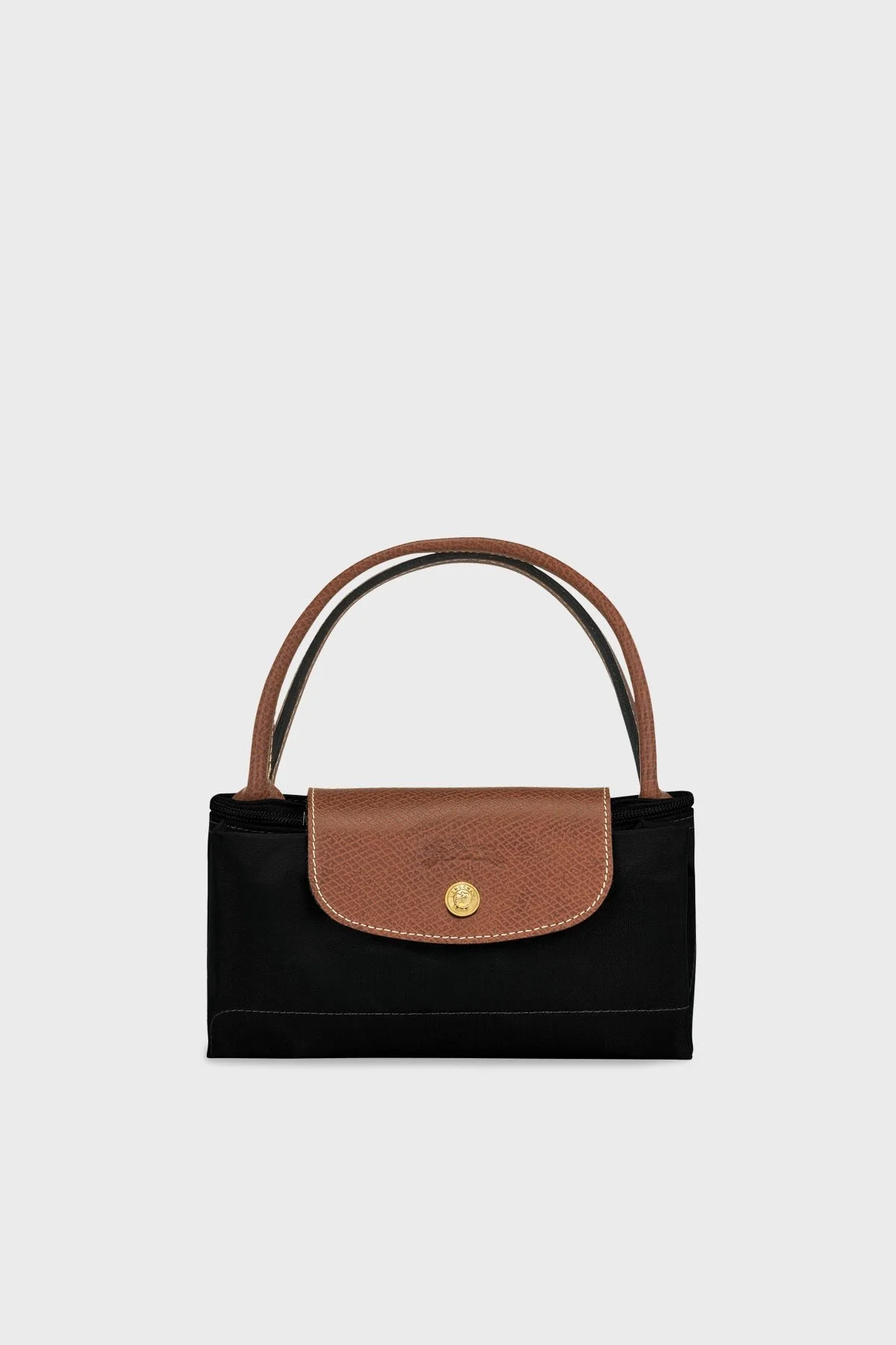 Longchamp Small Logolu Katlanabilen Tasarım Bayan Çanta L1621089 001 SİYAH - 3