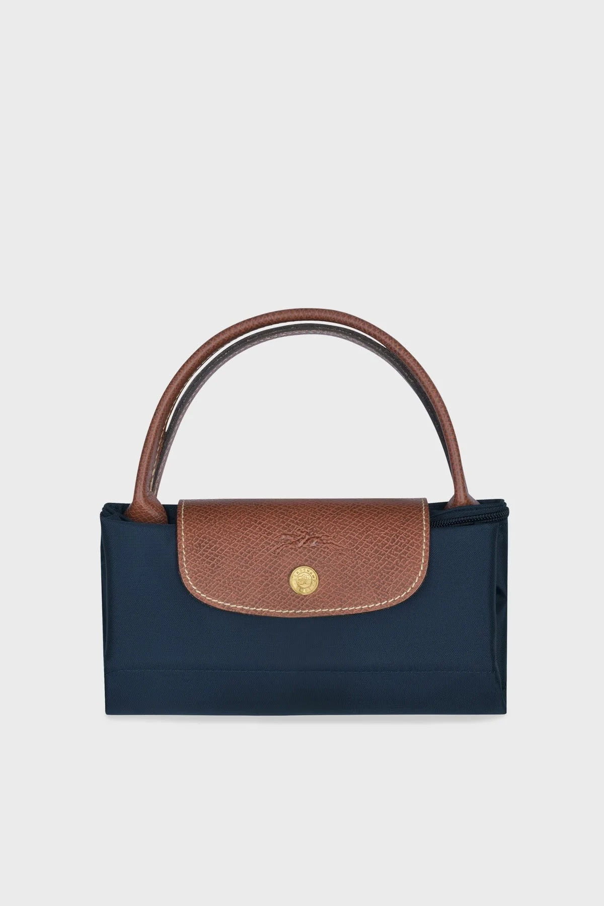 Longchamp Small Logolu Katlanabilen Tasarım Bayan Çanta L1621089 P68 LACİVERT - 3